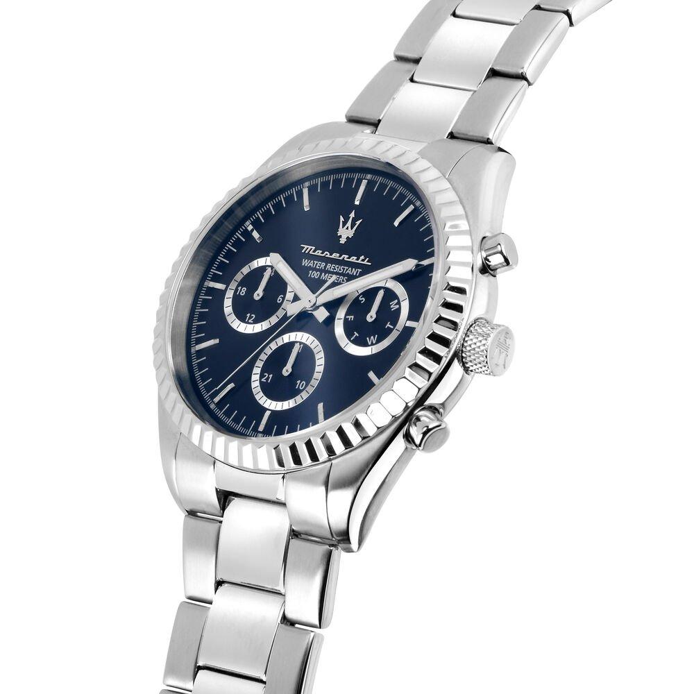 Blue/Silver - Maserati - Men's Competizione Analogue Quartz Watch - 4