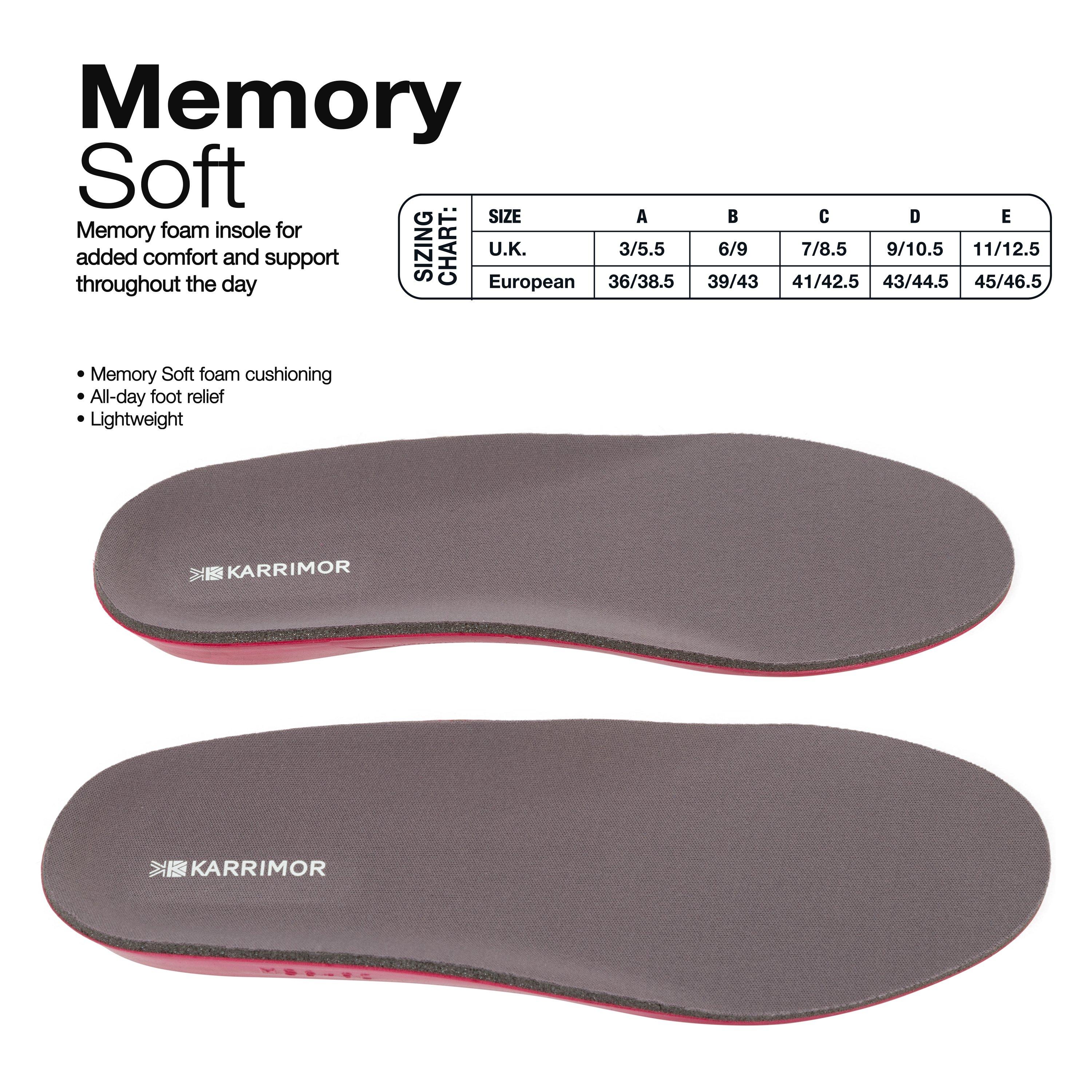Rosa - Karrimor - Memory Foam Insole Womens - 3