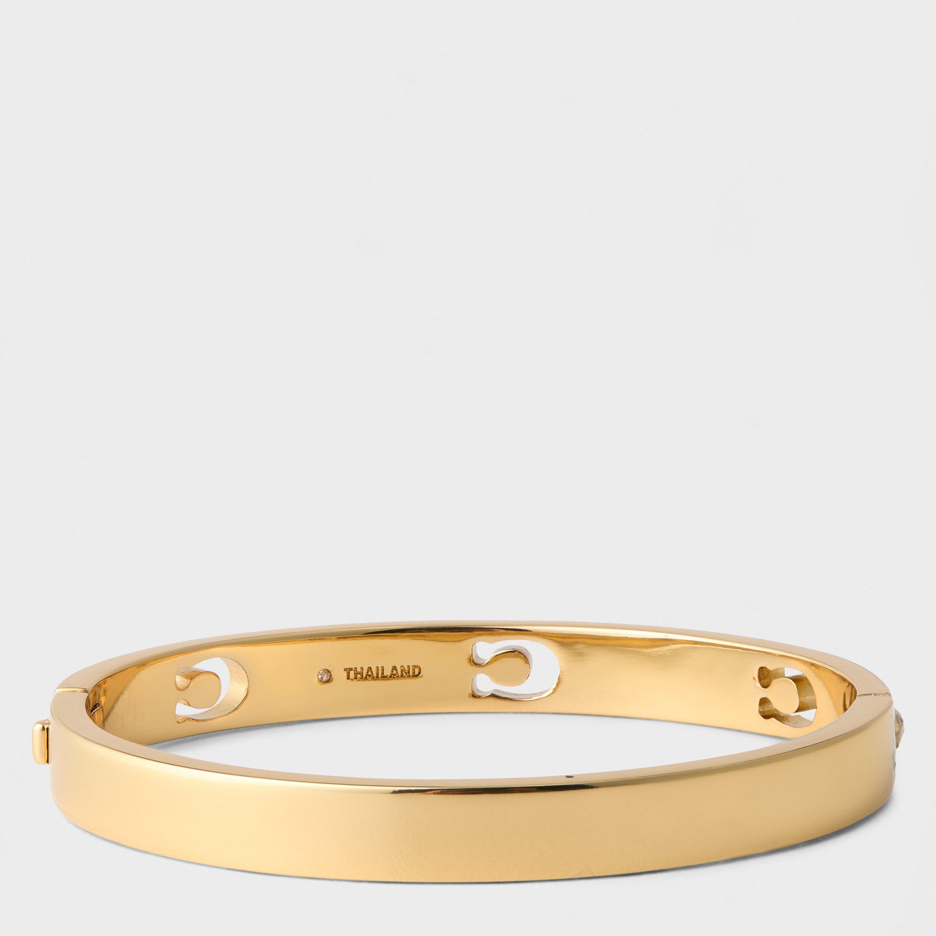 SHINY GOLD - Coach - Coach J Crystal LG B Ld62 - 2