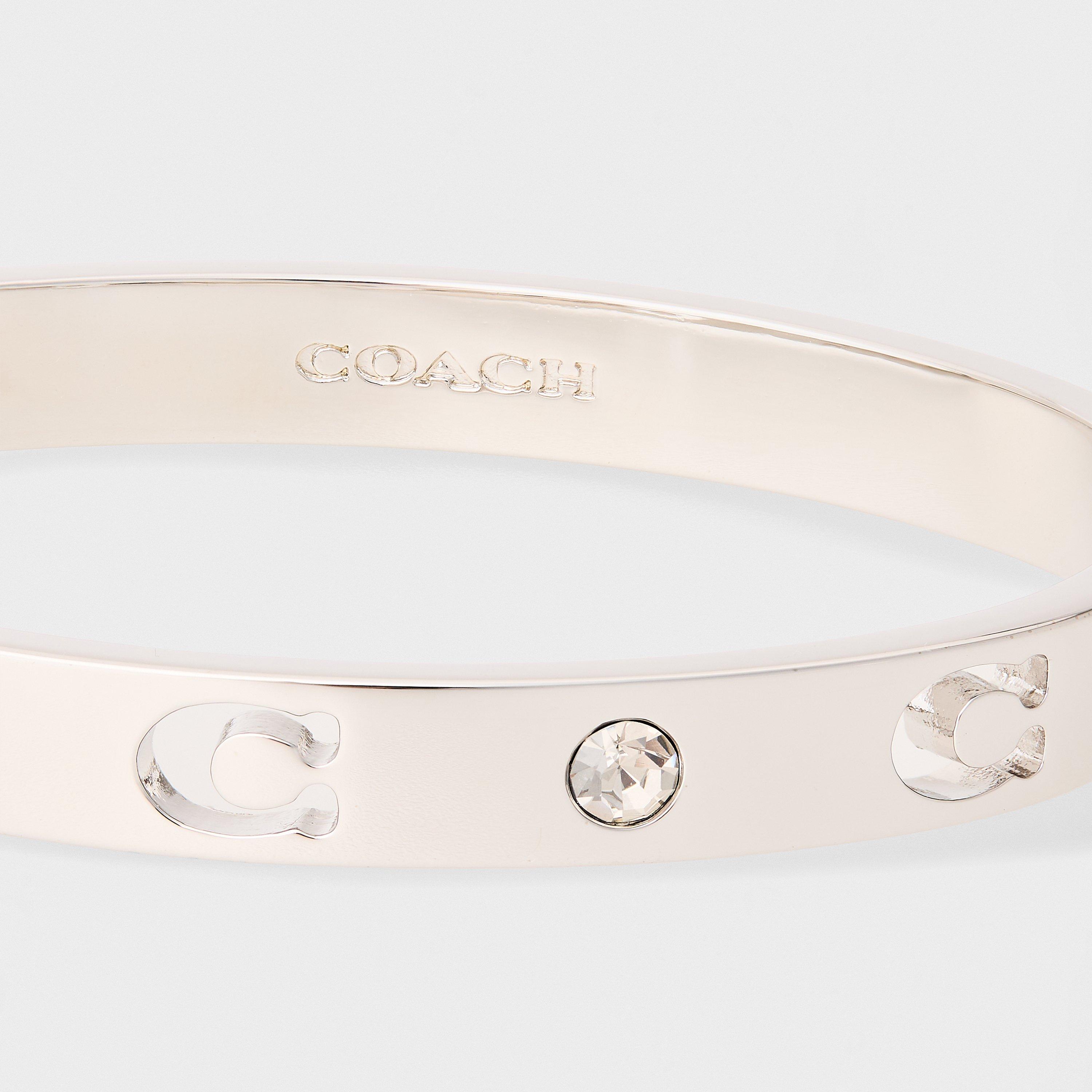 RHODIUM - Coach - Coach J Crystal LG B Ld62 - 2