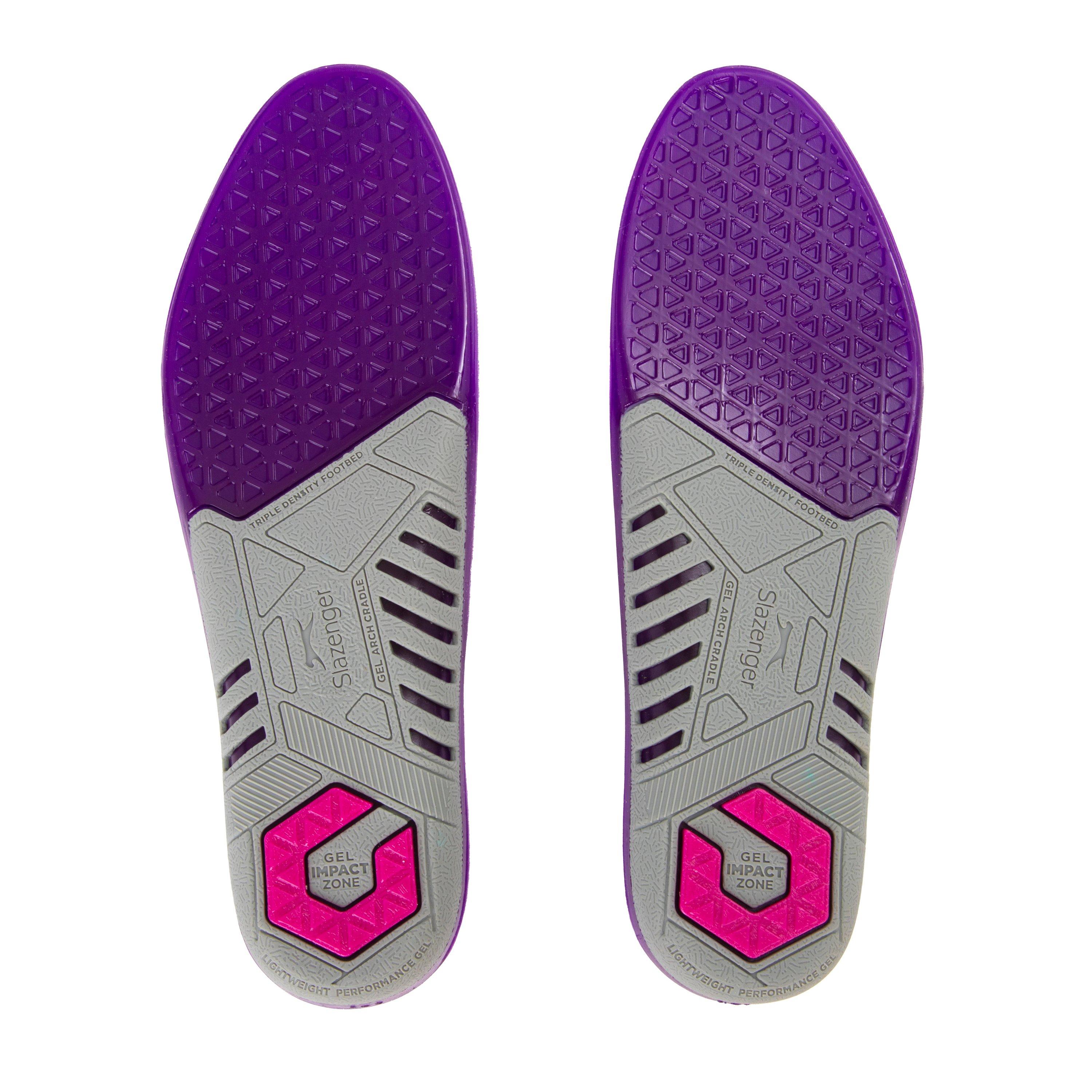 Purple - Slazenger - Comfort Gel Insoles Womens - 2