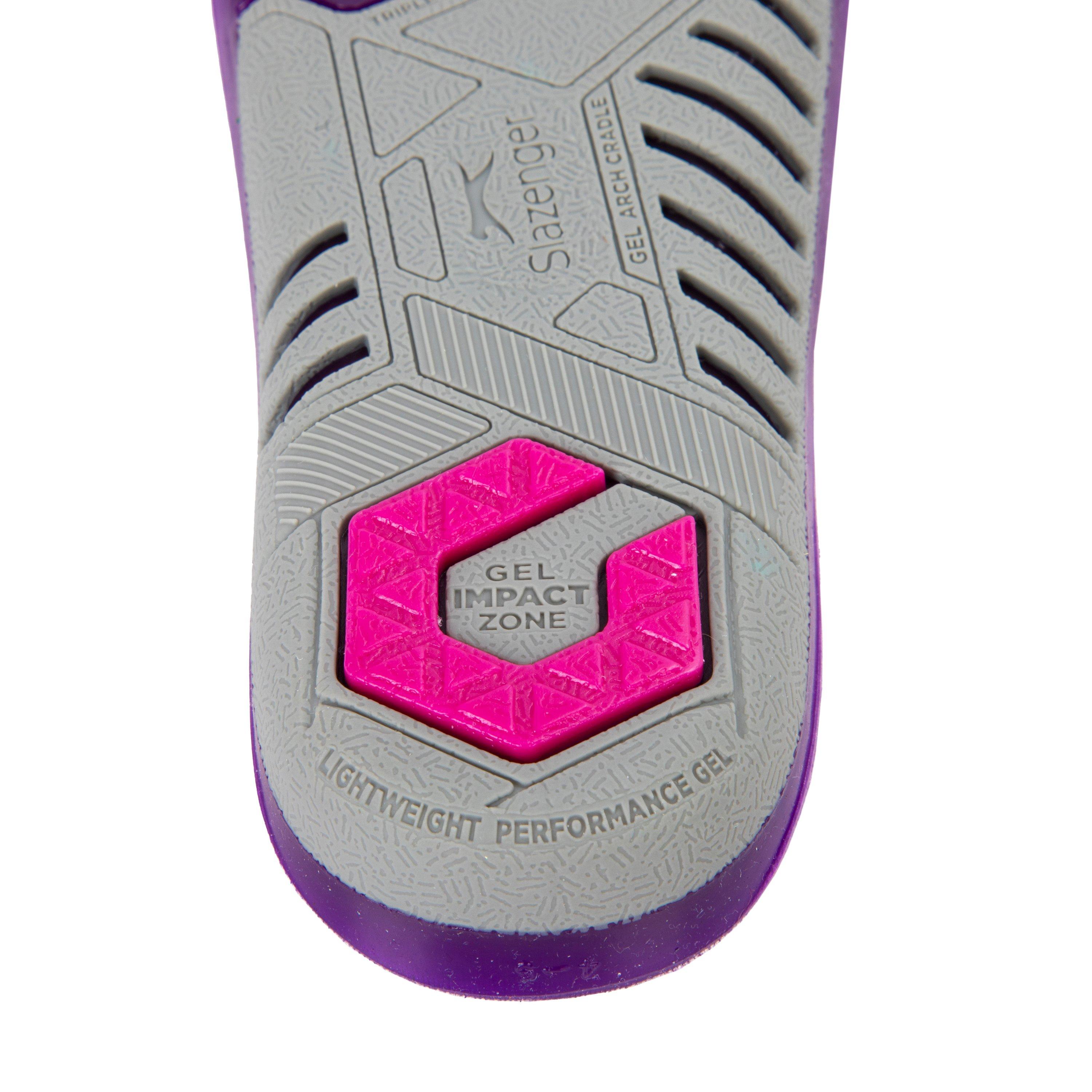 Purple - Slazenger - Comfort Gel Insoles Womens - 11