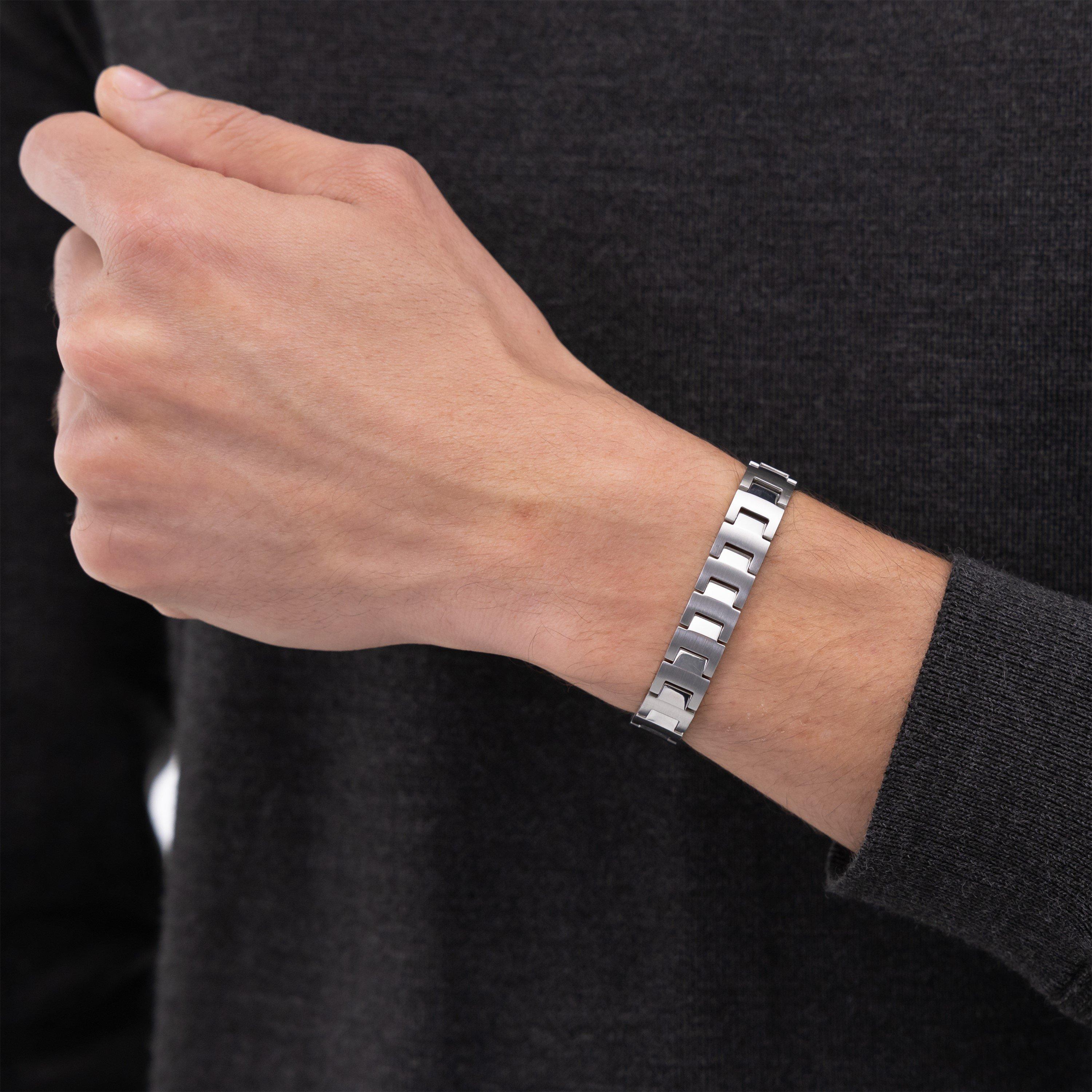 Silver - Boss - Boss Gents BOSS  Candor Bracelet - 3