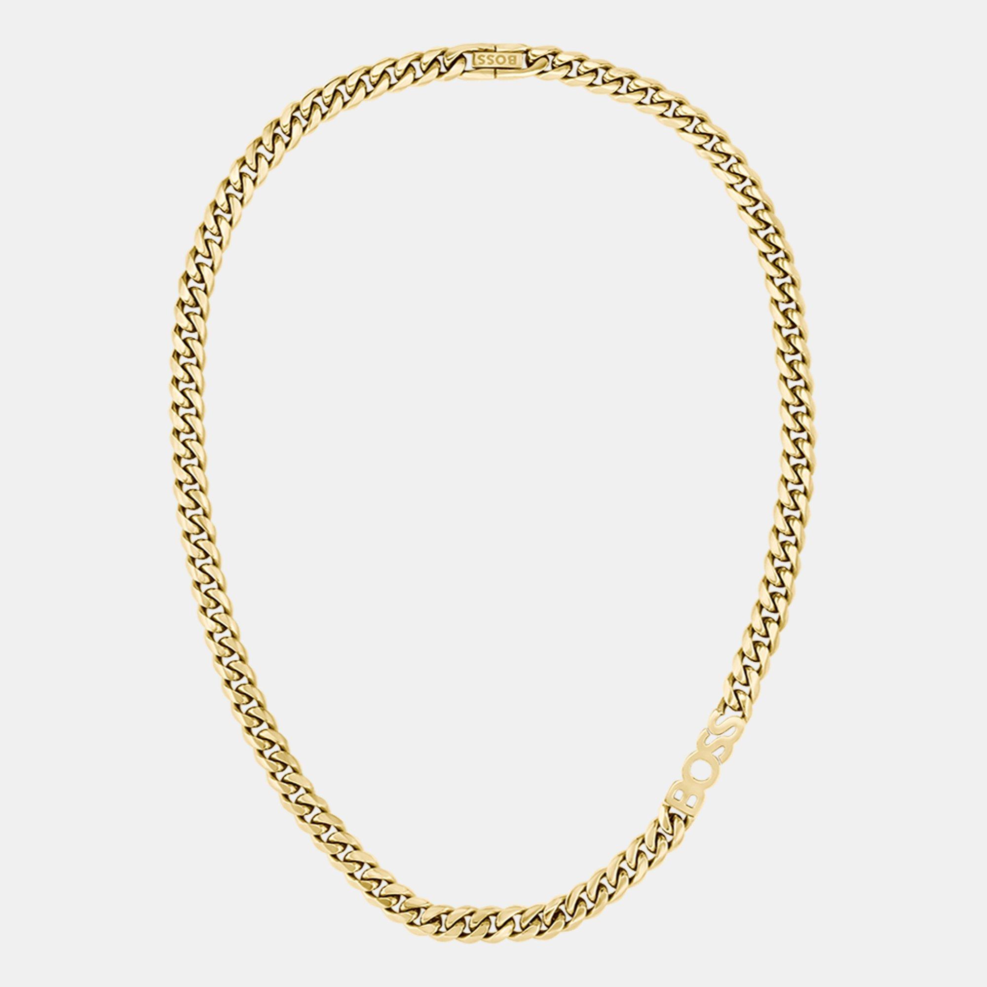 Gold - Boss - Gents BOSS Kassy Chain Necklace - 2
