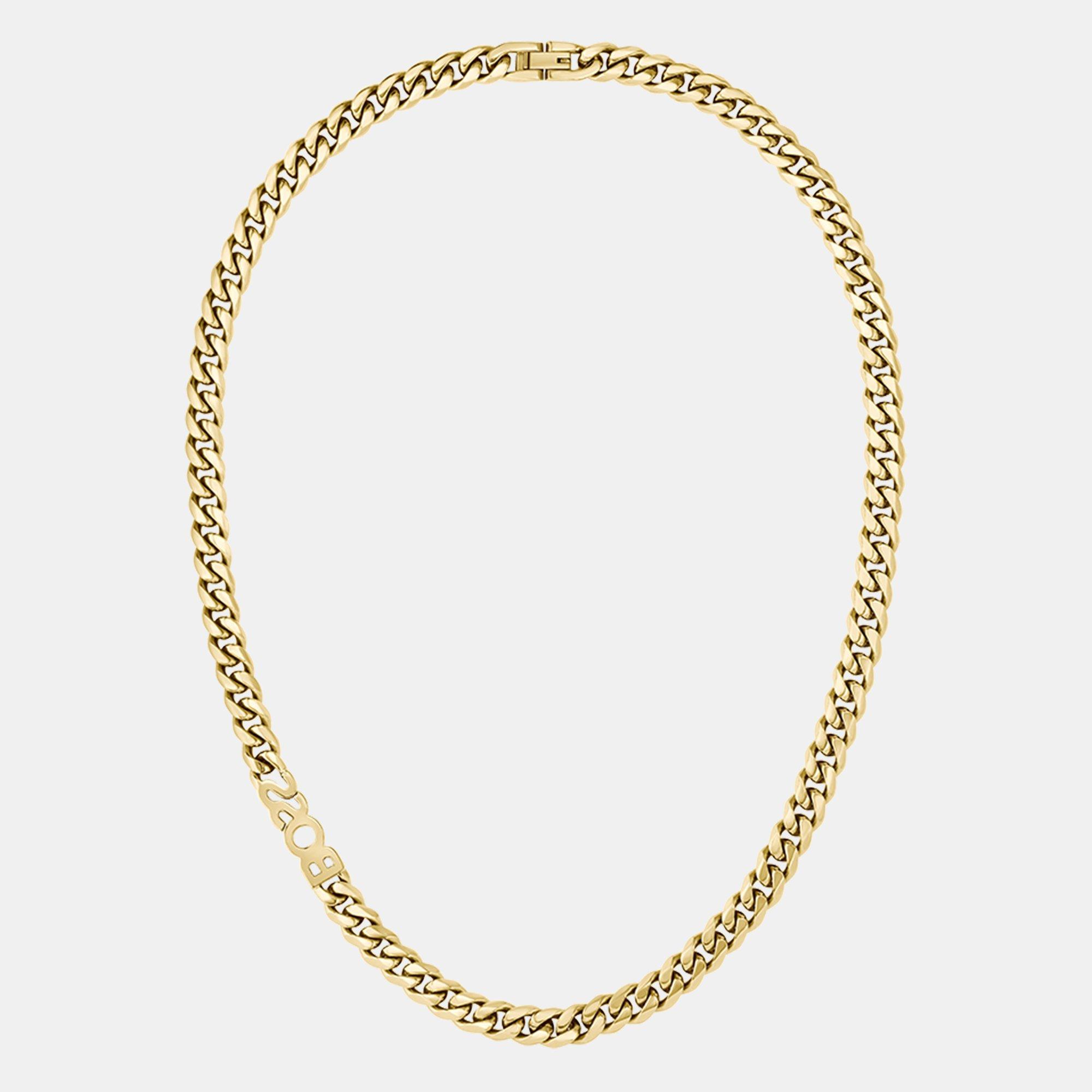 Gold - Boss - Gents BOSS Kassy Chain Necklace - 3