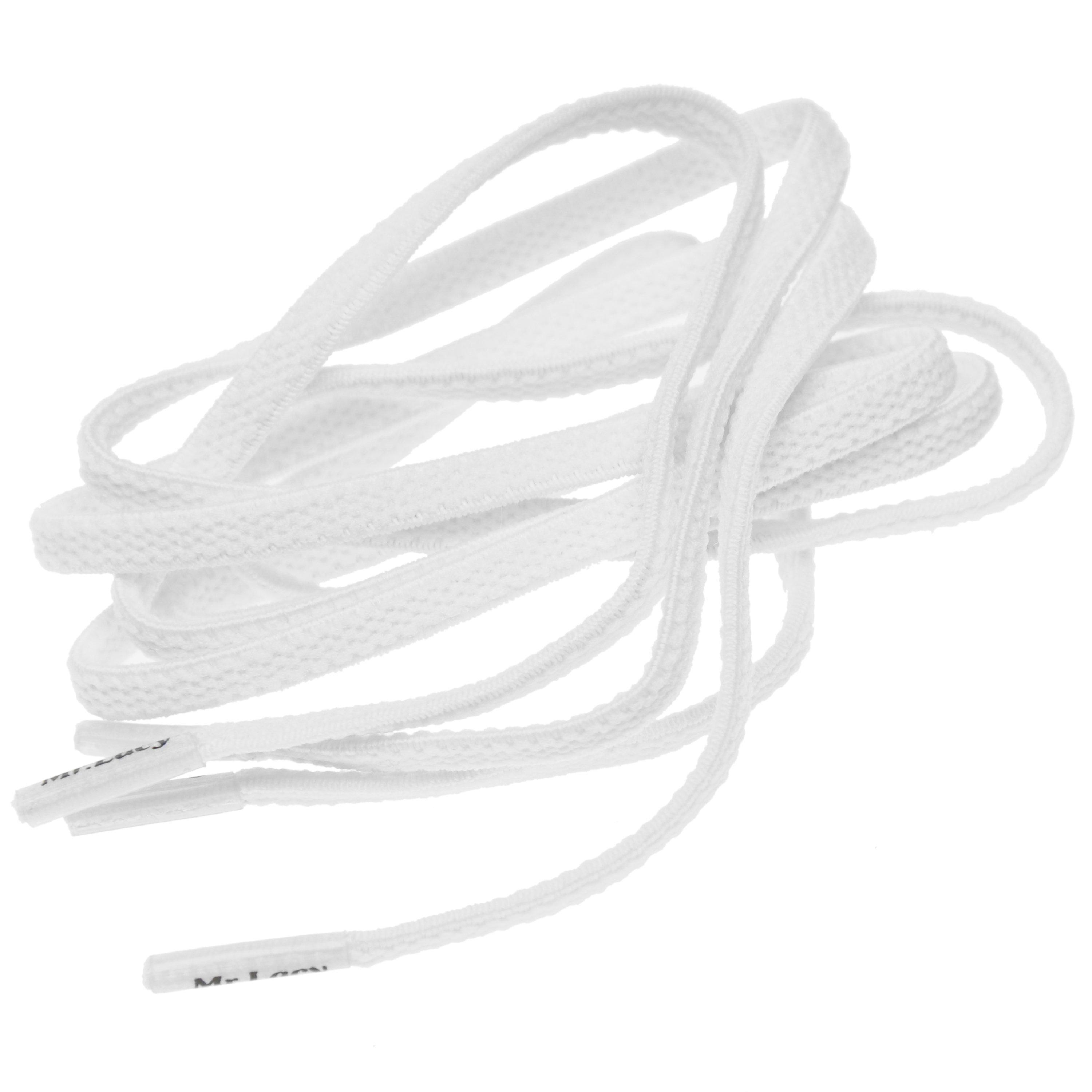 White - Mr Lacy - Mr Flexies Elastic Laces - 2
