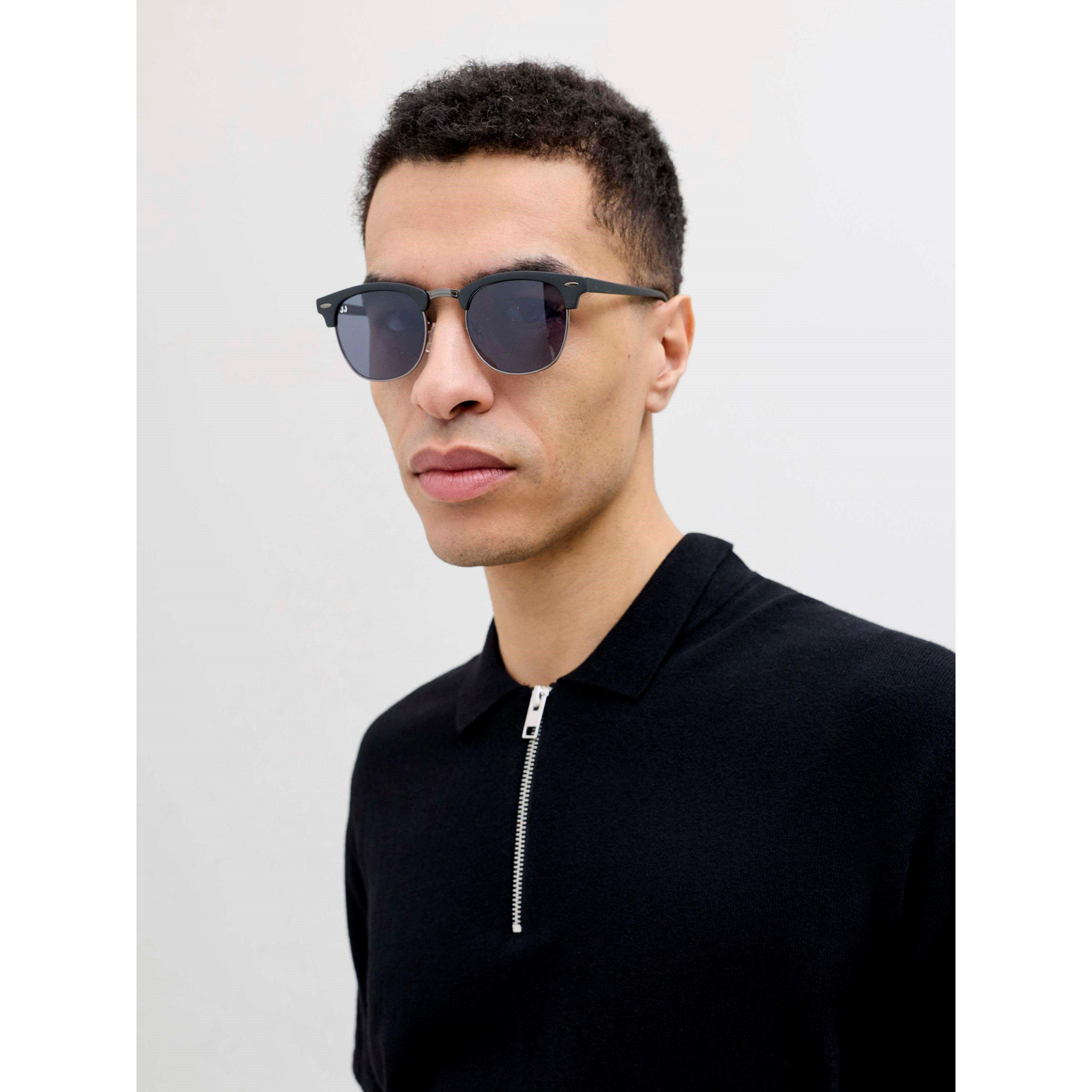 Jet Black - Jack and Jones - Jack Ryder SunGls Sn63 - 3