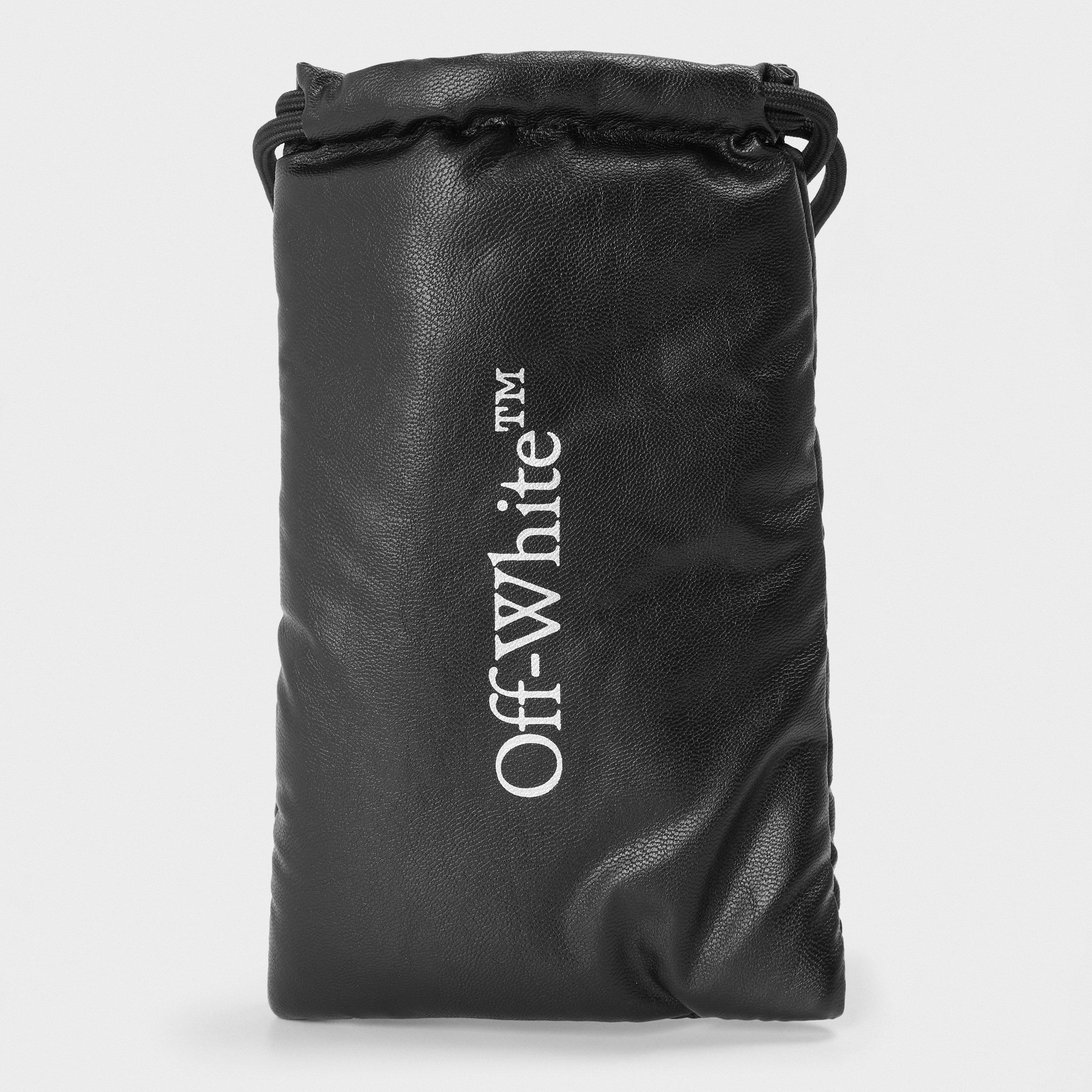 Marble/Grey - Off White - Women's Milano Acetate Full Rim Rectangle Sunglasses - 4