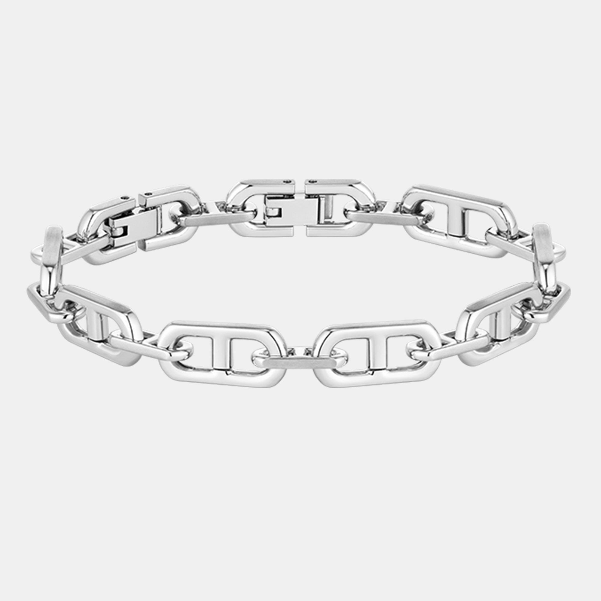 Silver - Boss - Gents BOSS Kode Chain Stainless Steel Bracelet - 2
