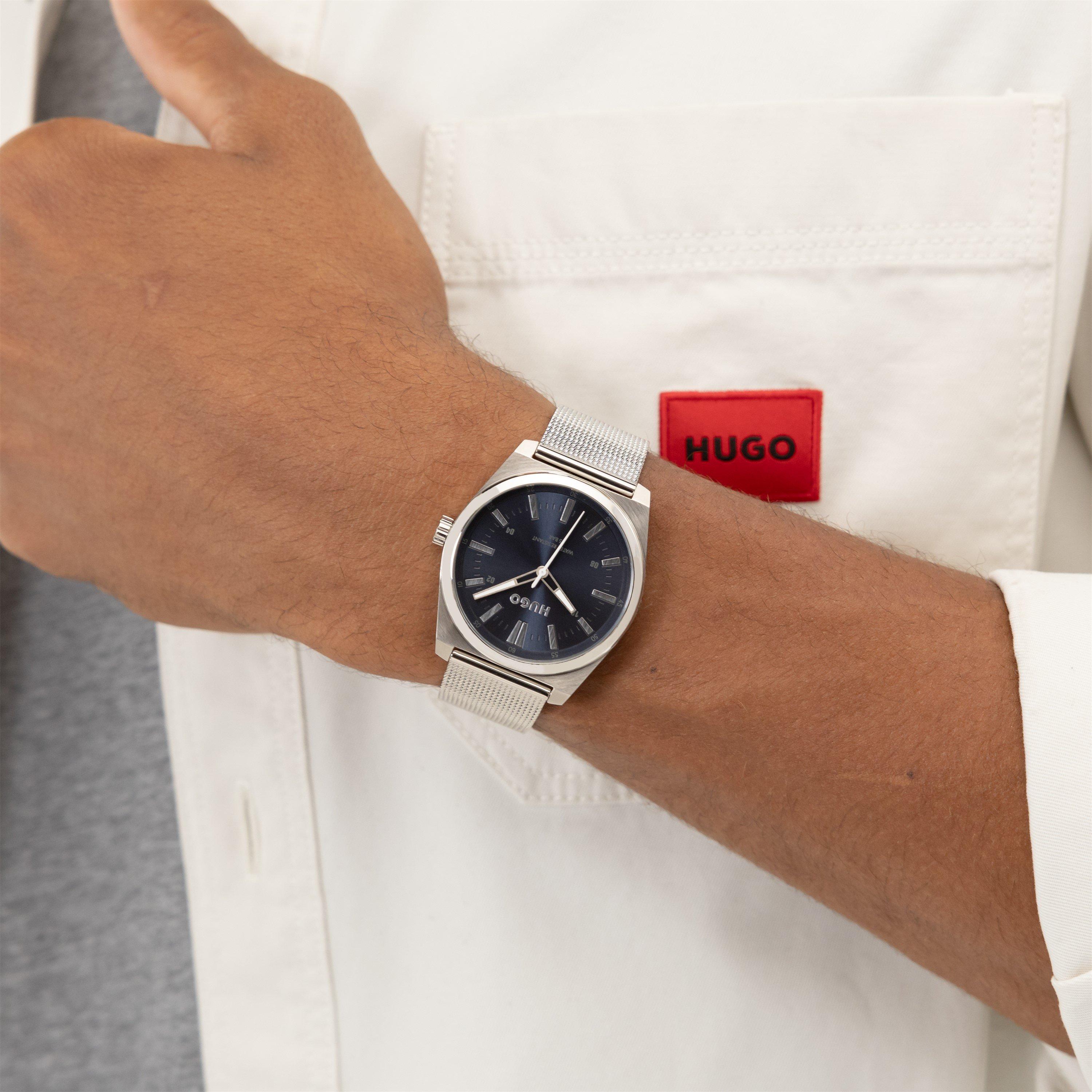 Silver - Hugo - Gents HUGO #ARK Watch - 4