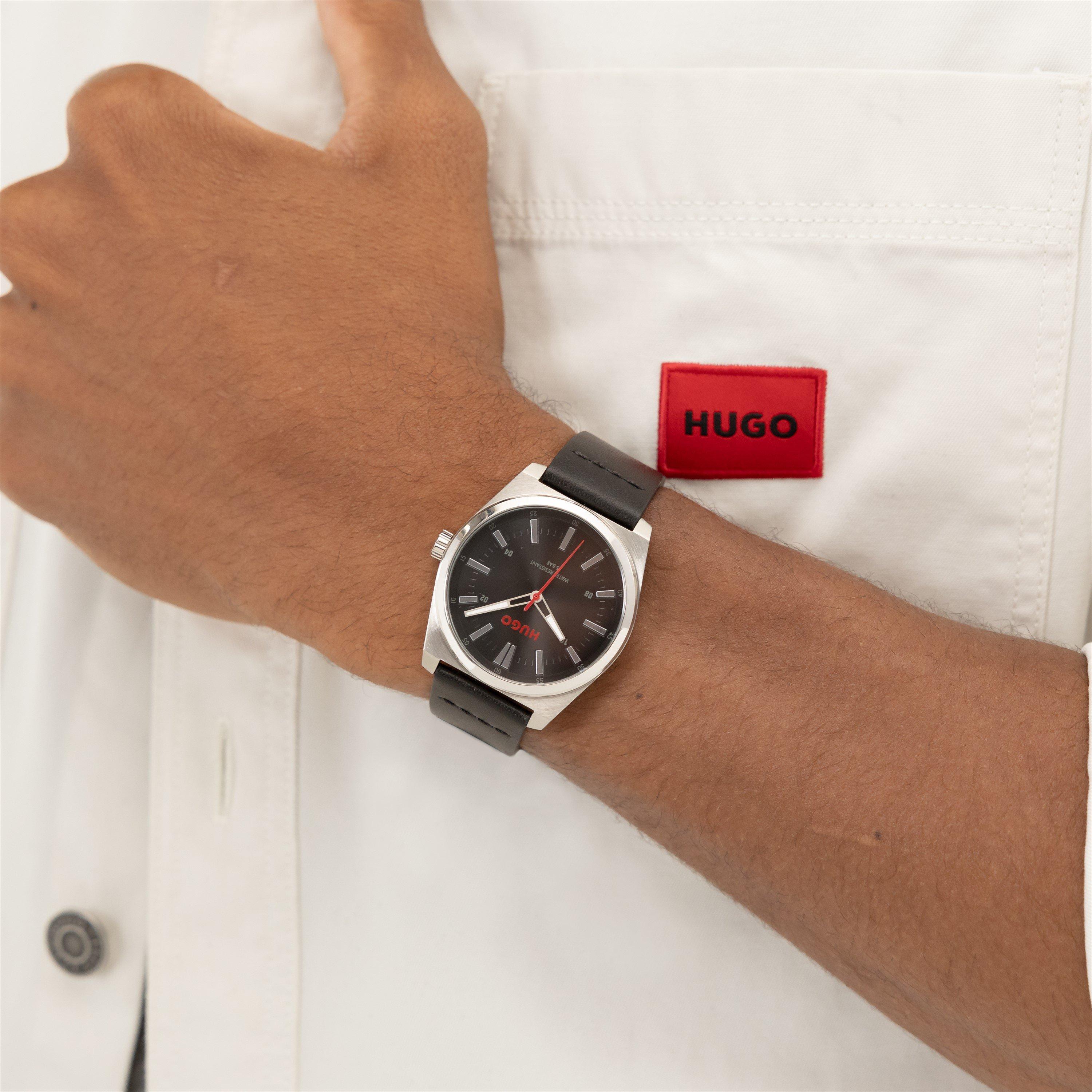 Silver - Hugo - Gents HUGO #ARK Watch - 4
