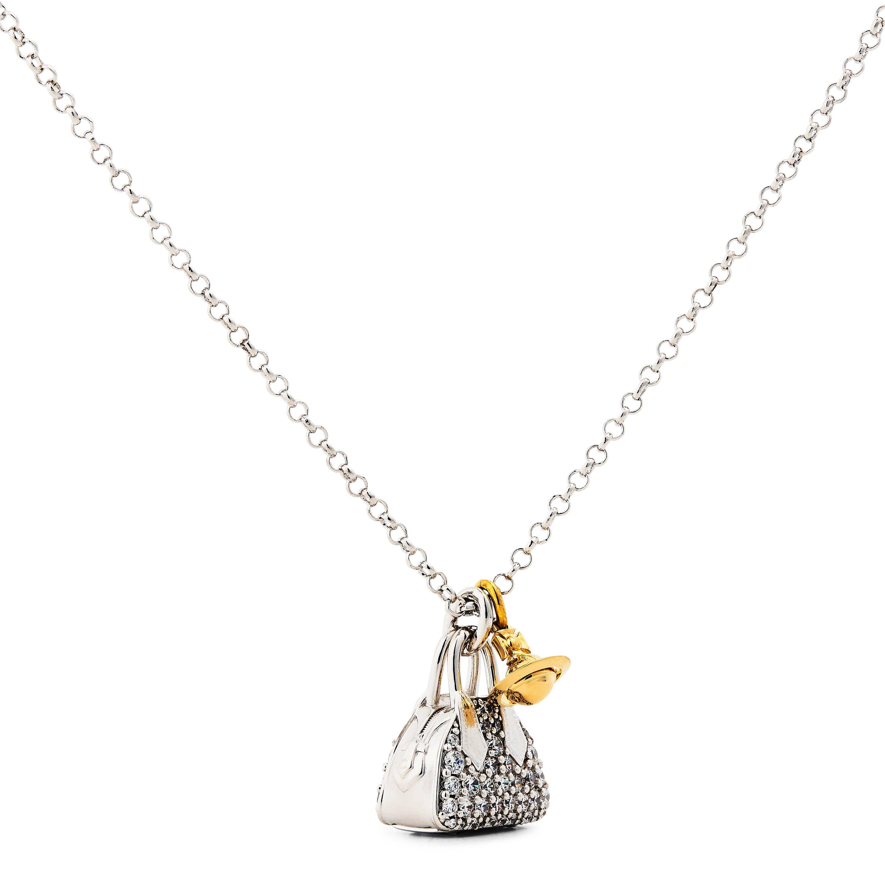 Vivienne Westwood Women's Yasmine Pendant Necklace - PLATINUM / GOLD