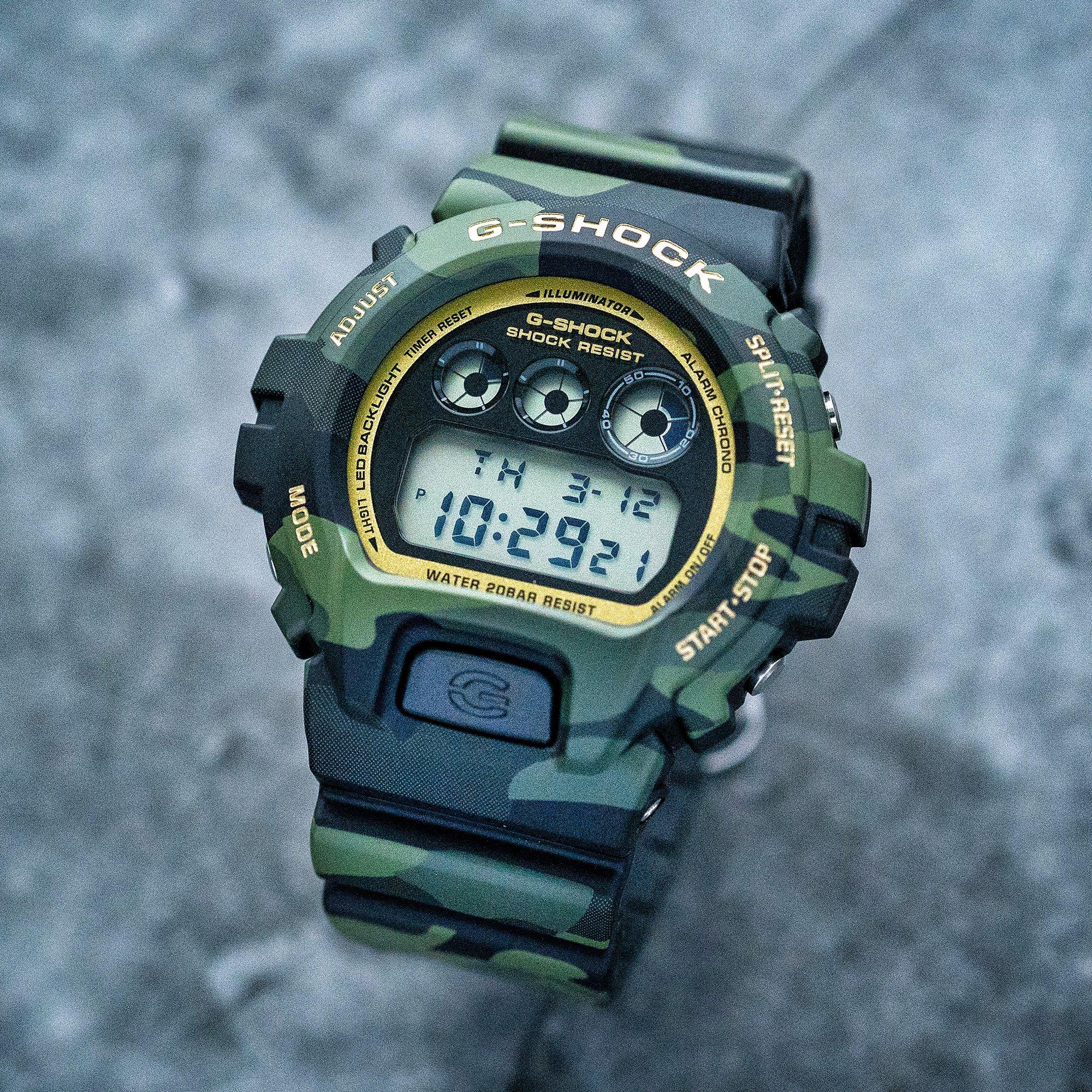 Camo - G Shock - G Shock DW-6900CMG-3 Sn71 - 8