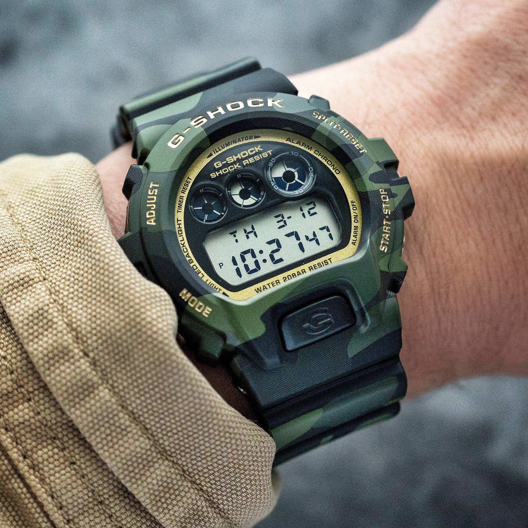 Camo - G Shock - G Shock DW-6900CMG-3 Sn71 - 9