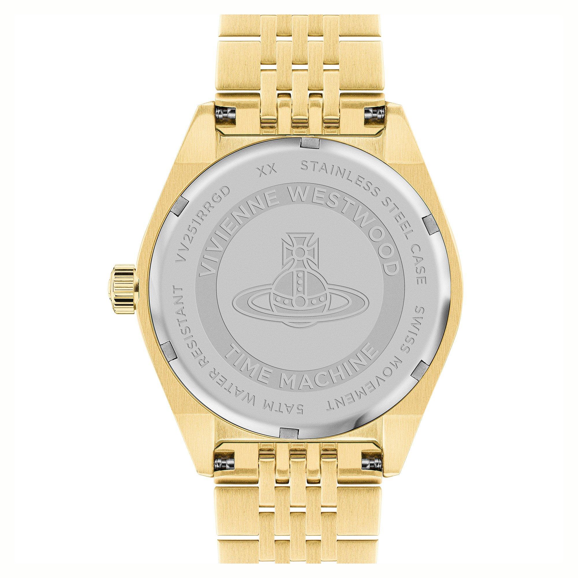 Hot Pink/Gold - Vivienne Westwood - Women's Saturn Orb Lady Sydenham Watch - 3