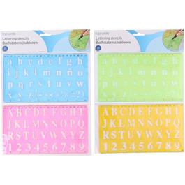 Edco Letter Stencils Jn00