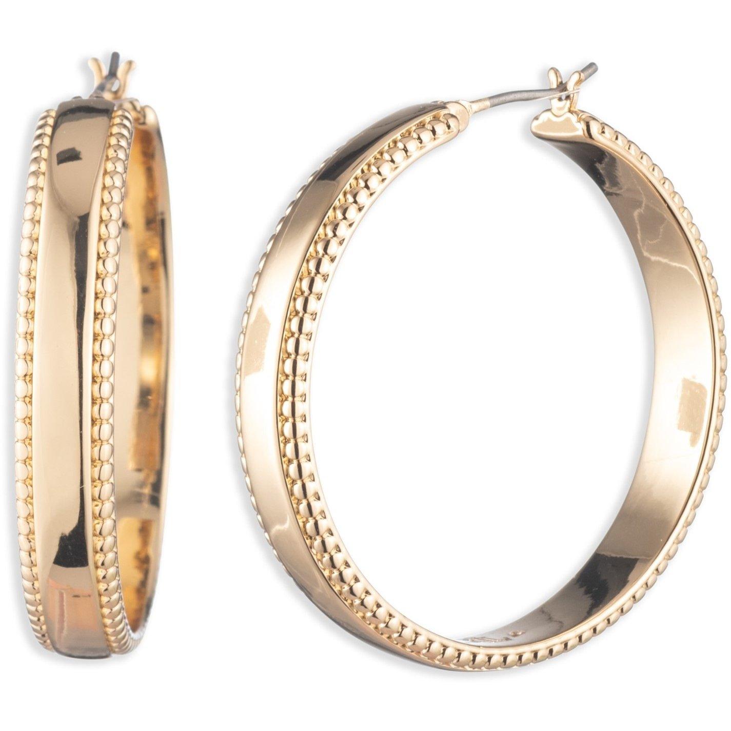 GLD - Lauren Ralph Lauren - 25mm Hoop Earrings