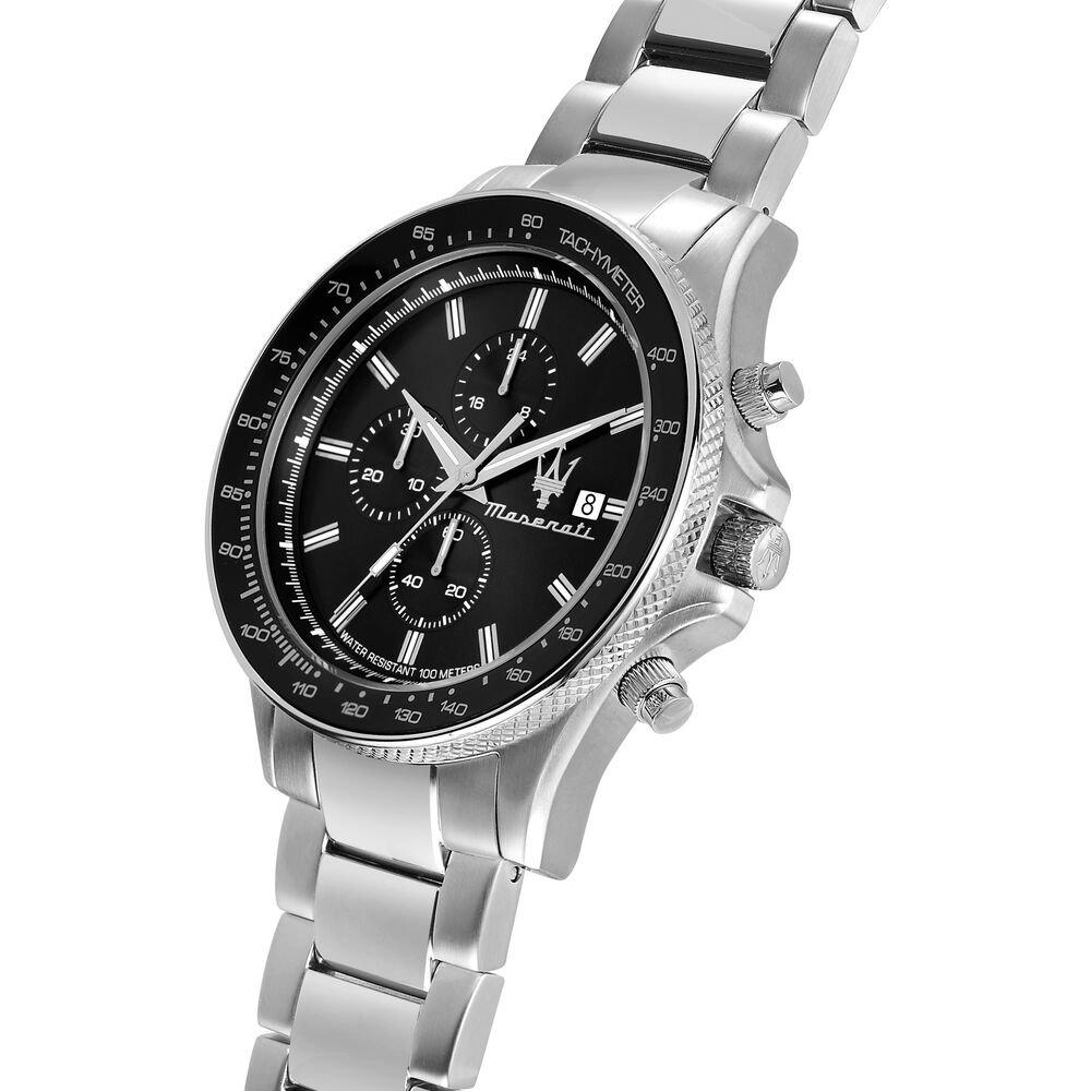 Black/Silver - Maserati - Men's Analogue Quartz Watch - 4