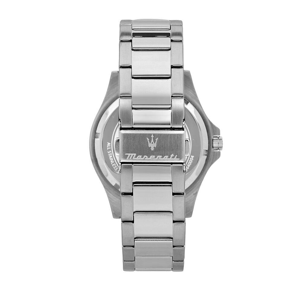 Zwart/Zilver - Maserati - Men's Quartz Analogue Watch - 3