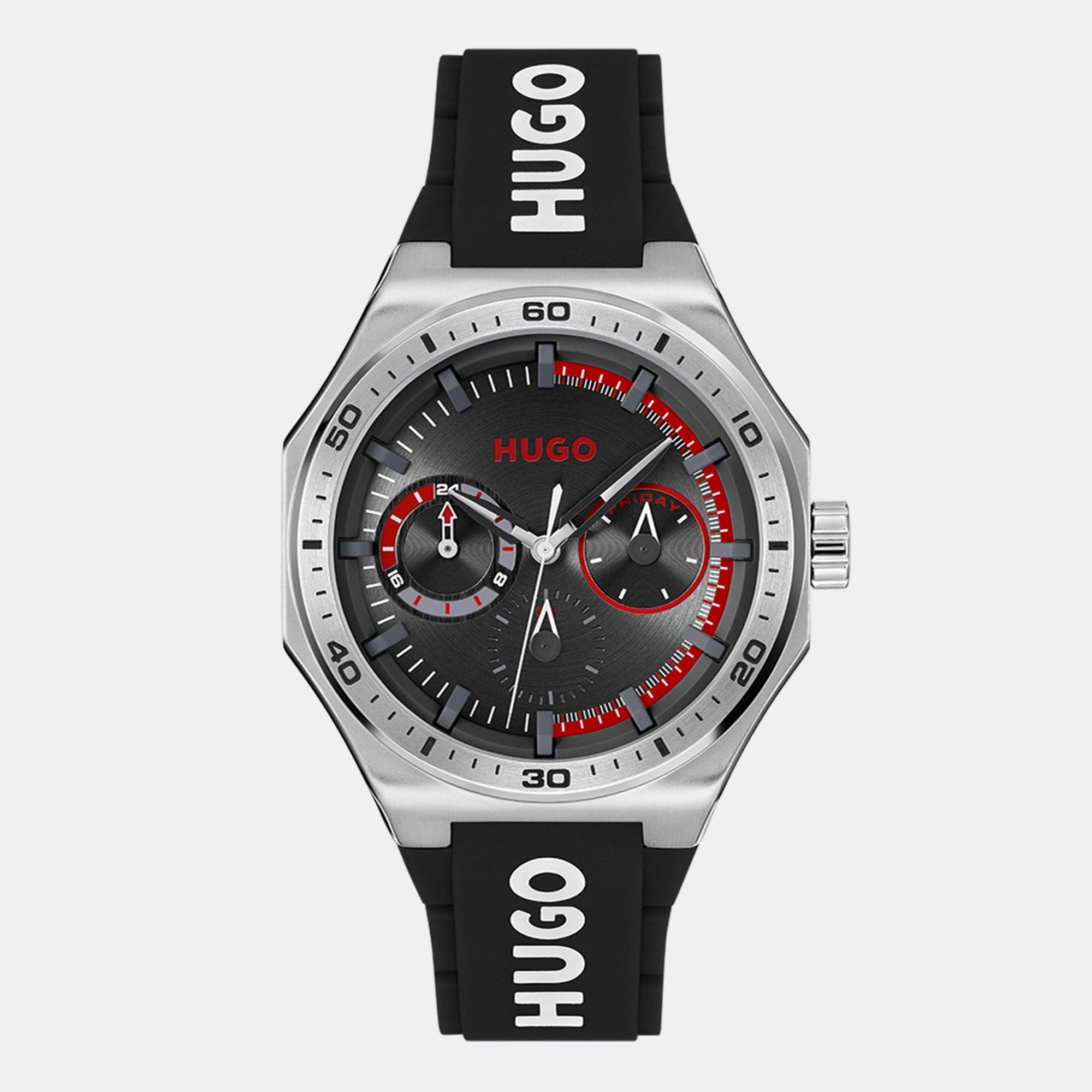 Hugo Gents HUGO #GRAILSport Watch - Silver - Size 44mm
