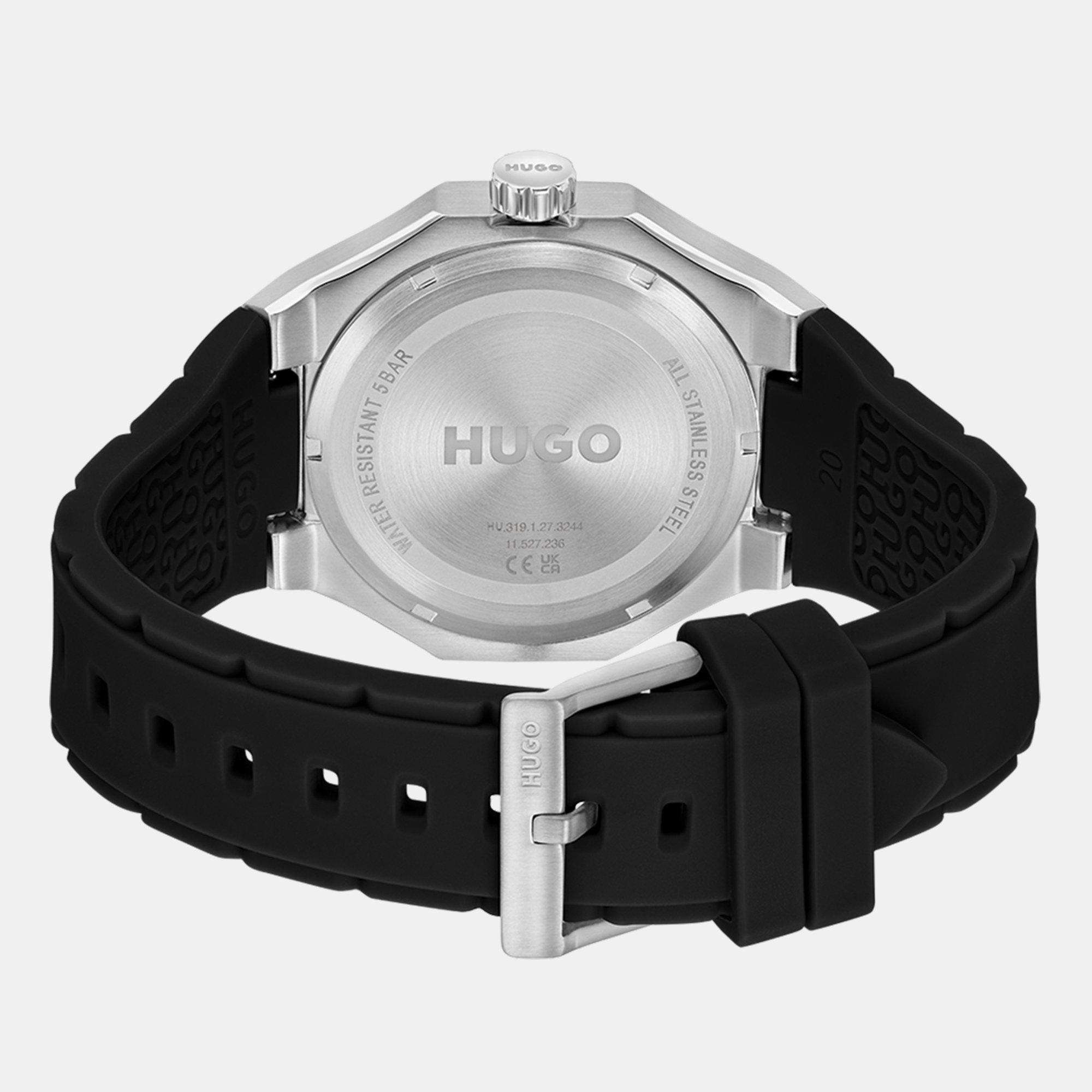 Silver - Hugo - Gents HUGO #GRAILSport Watch - 3