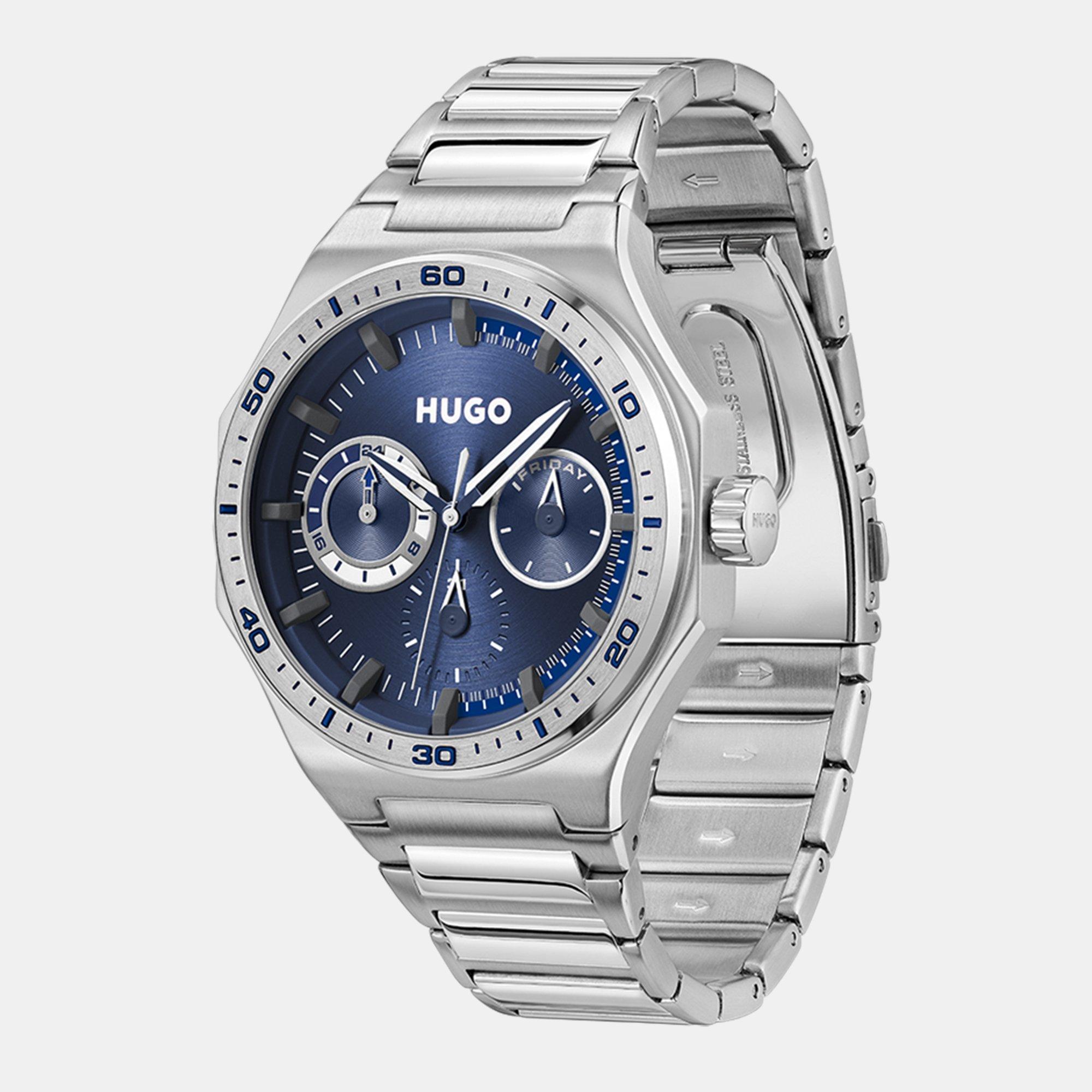 Silver - Hugo - Gents HUGO #GRAILSport Watch - 3