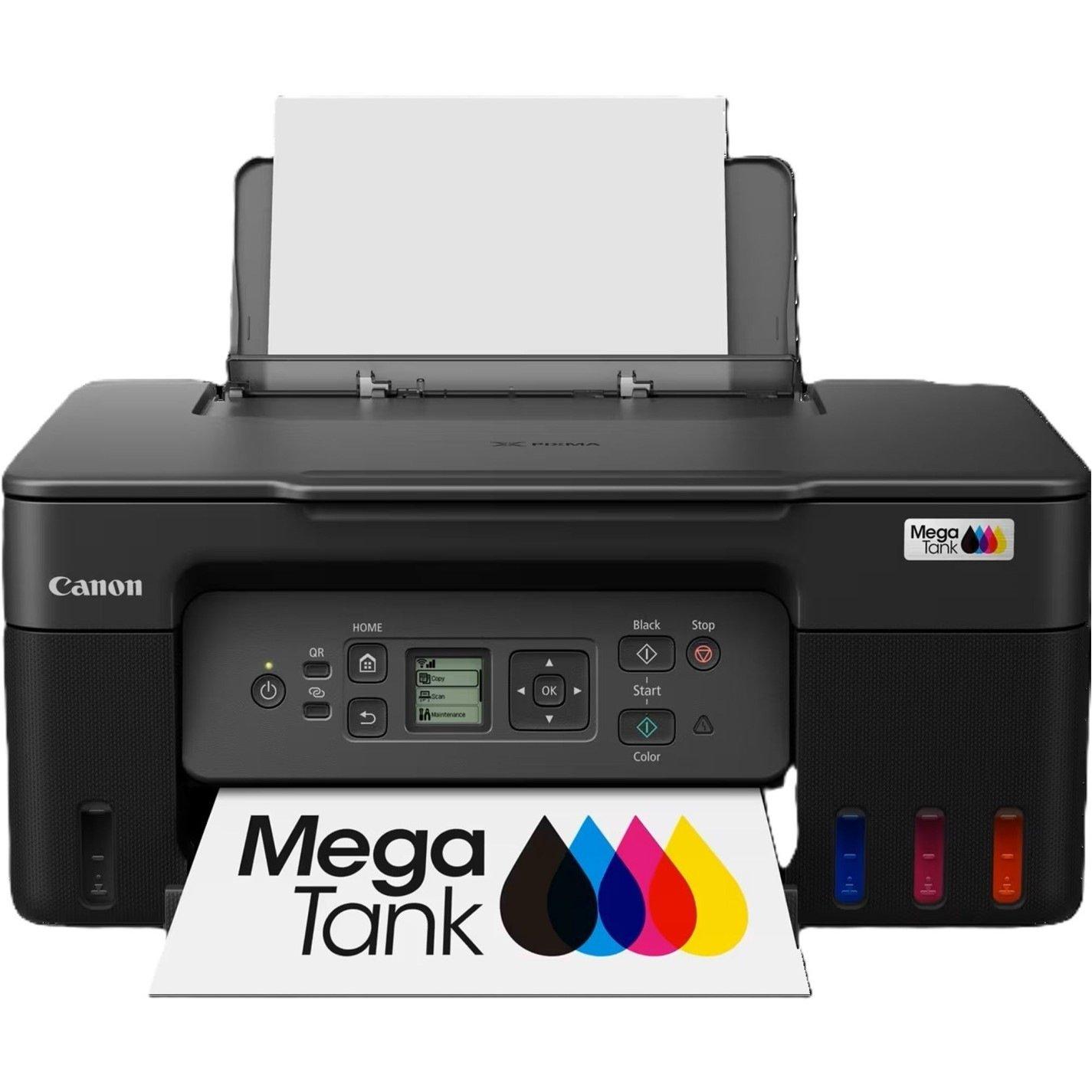 Black - Canon - Canon Pixma G3570 Wireless 3-in-1 Mega Tank printer - Black - 1