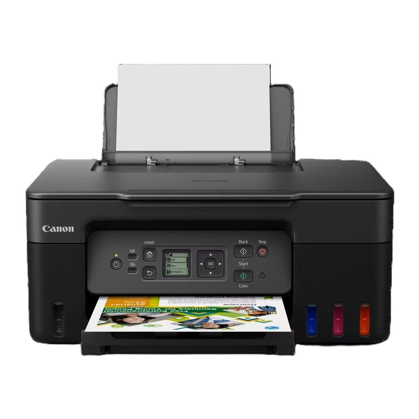 Black - Canon - Canon Pixma G3570 Wireless 3-in-1 Mega Tank printer - Black - 3