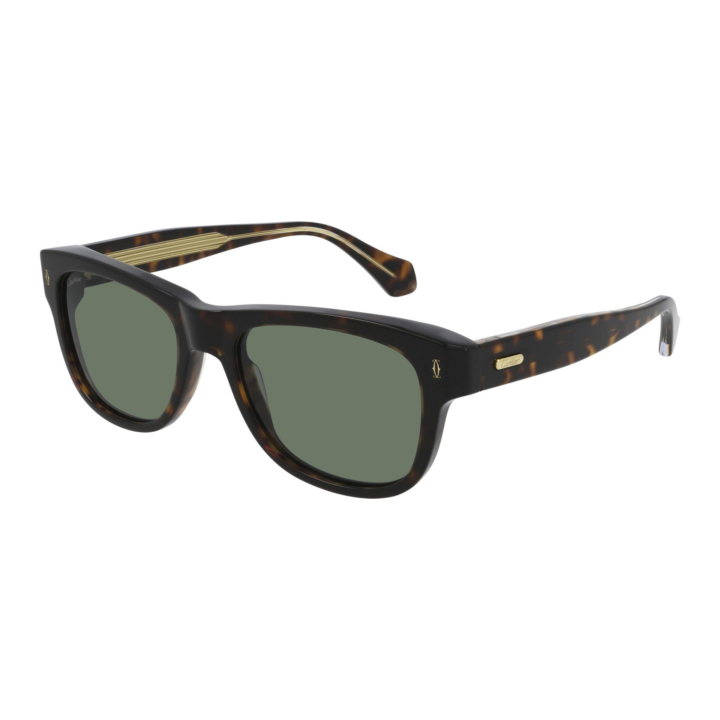 Black - Cartier - Cartier Mens CT0277S Wayfarer Sunglasses - 1