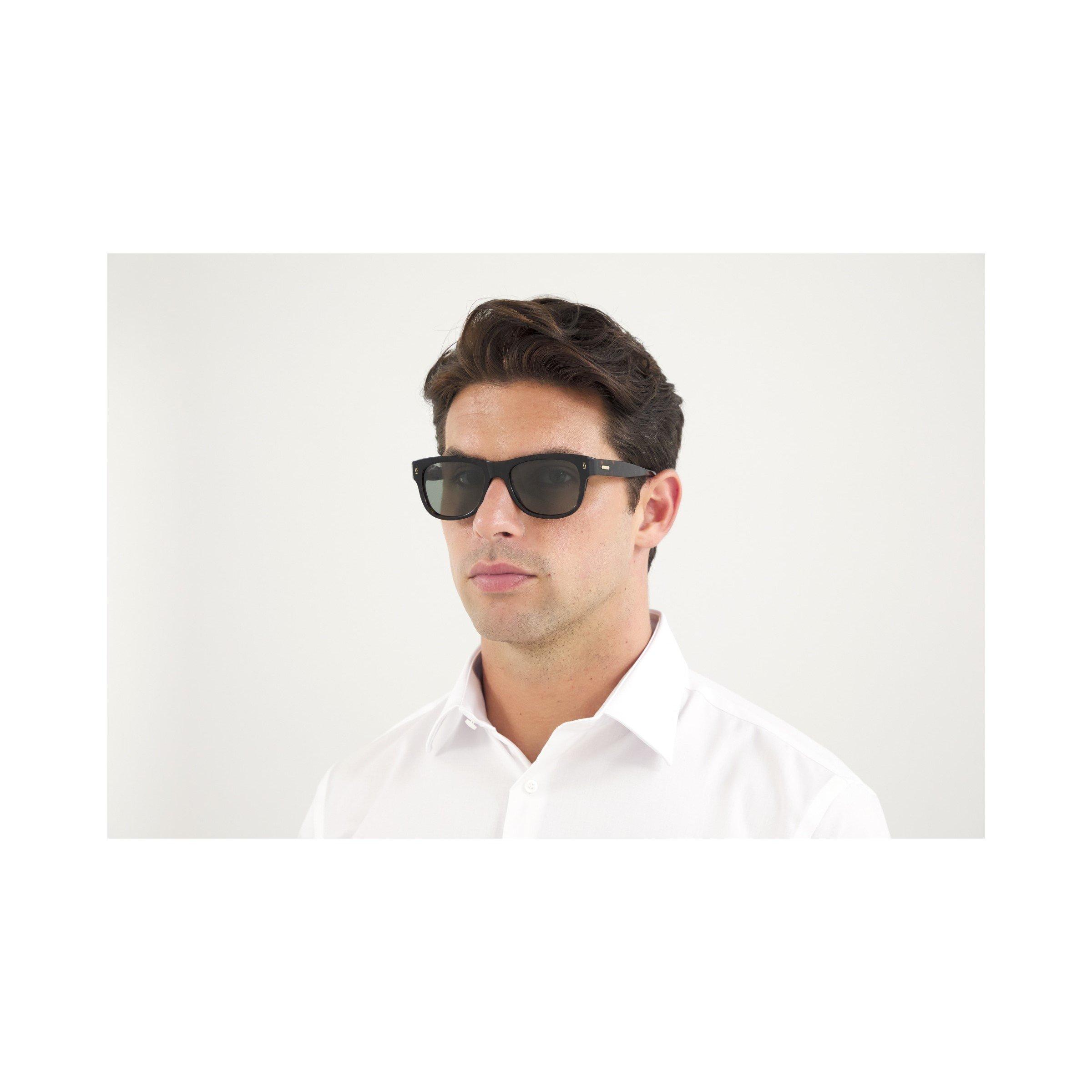 Black - Cartier - Cartier Mens CT0277S Wayfarer Sunglasses - 2