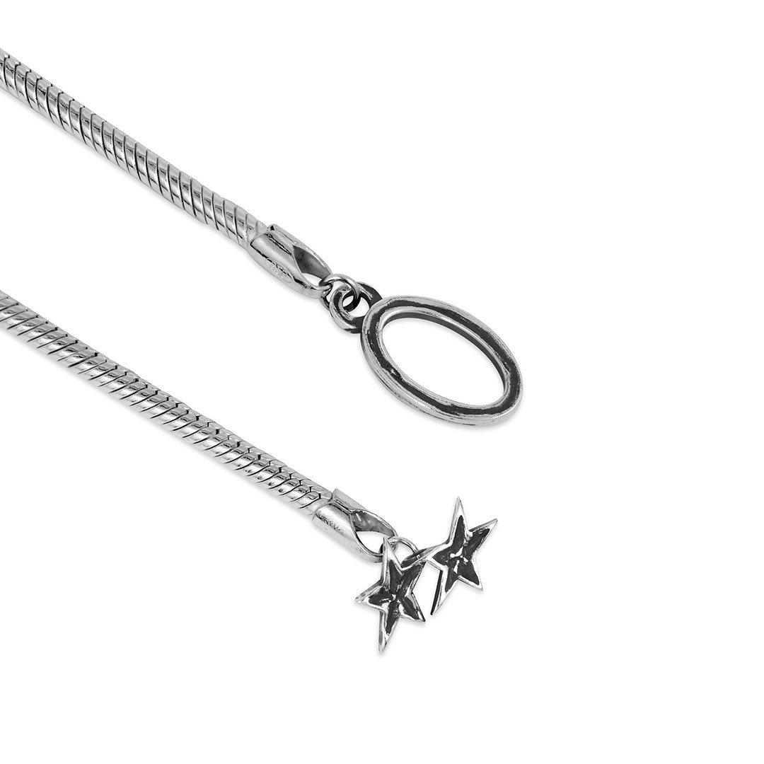 Silver - TWOJEYS - Men's Icon Clasp Chain Bracelet - 2