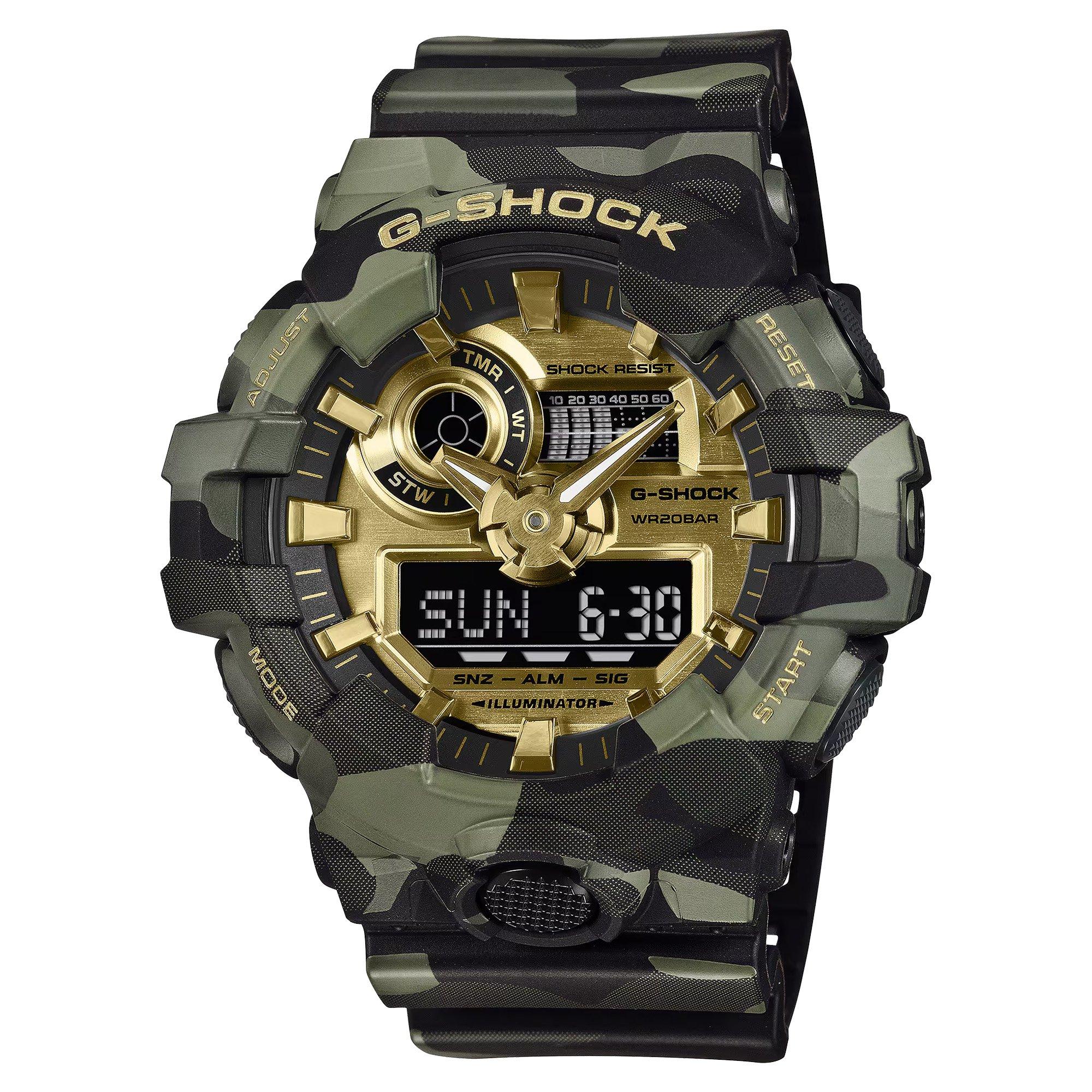 Camo - G Shock - G Shock GA-700CMG-3A Sn71 - 1