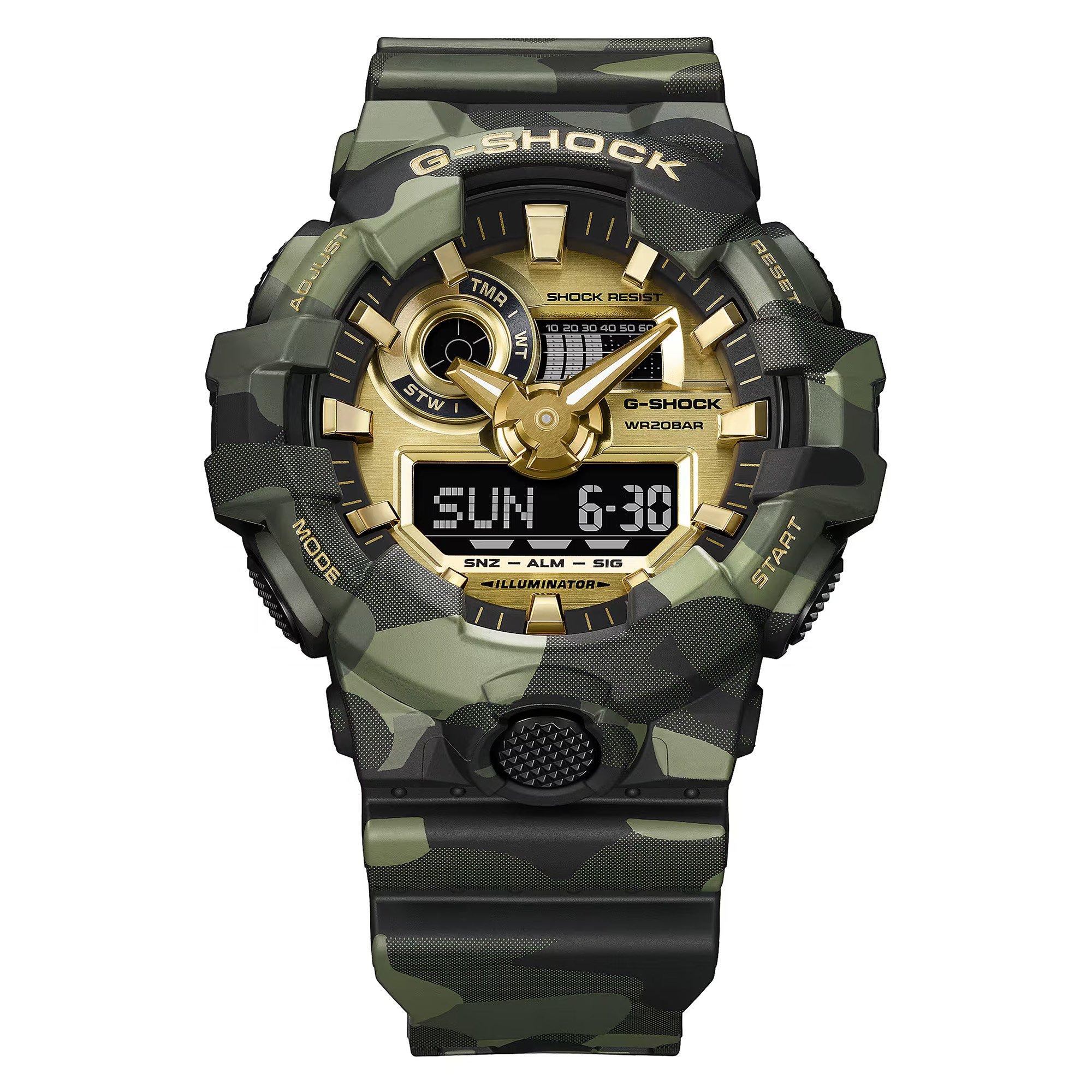 Camo - G Shock - G Shock GA-700CMG-3A Sn71 - 2