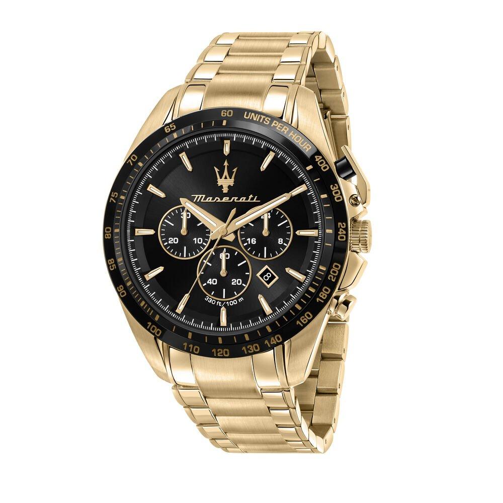 Gold/Schwarz - Maserati - Men's Quartz Analogue Quartz Watch - 1