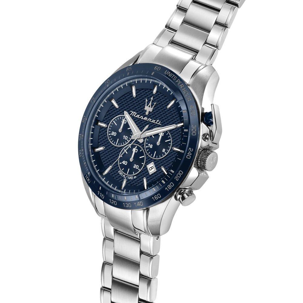 Blue/Silver - Maserati - Men's Quartz Analogue Quartz Watch - 4