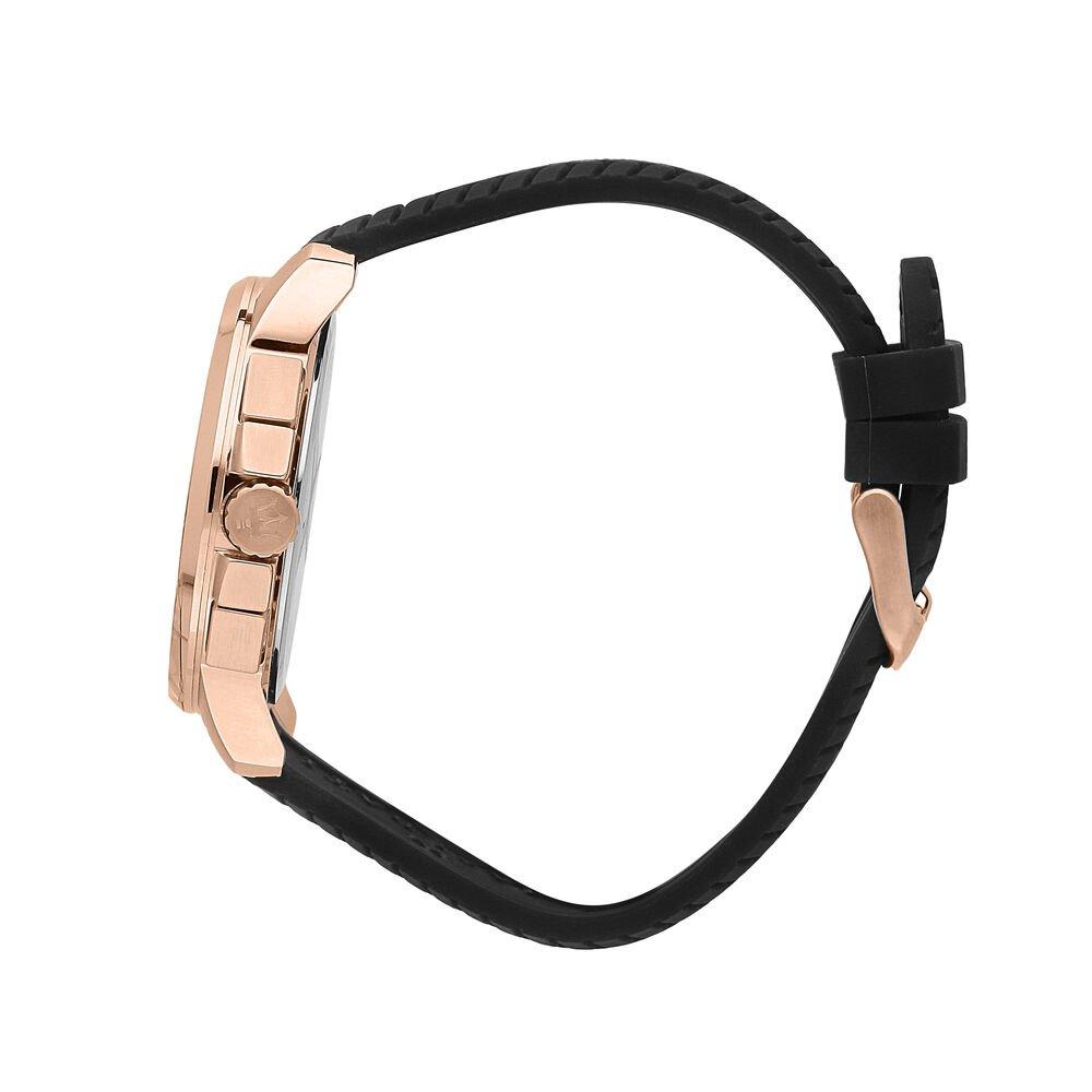 Zlato/Crno - Maserati - Men's Successo Quartz Analogue Watch - 2