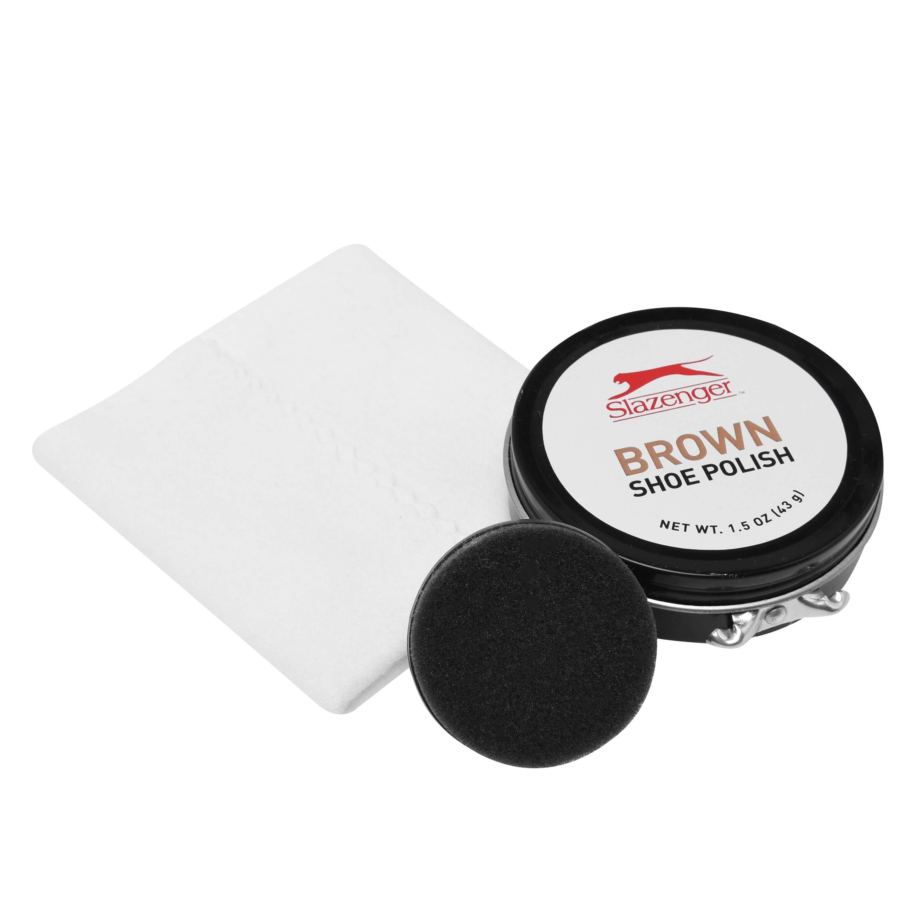 Brown - Slazenger - Shoe Shine Kit - 1