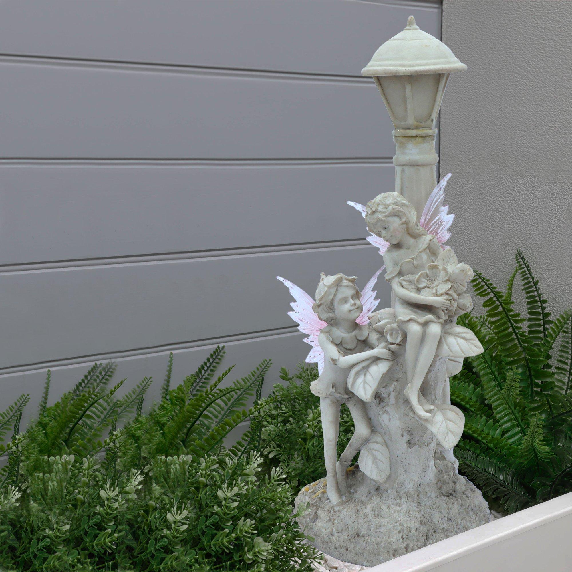 Stone - Streetwize - Solar Fairies Under Lamp Post - 14