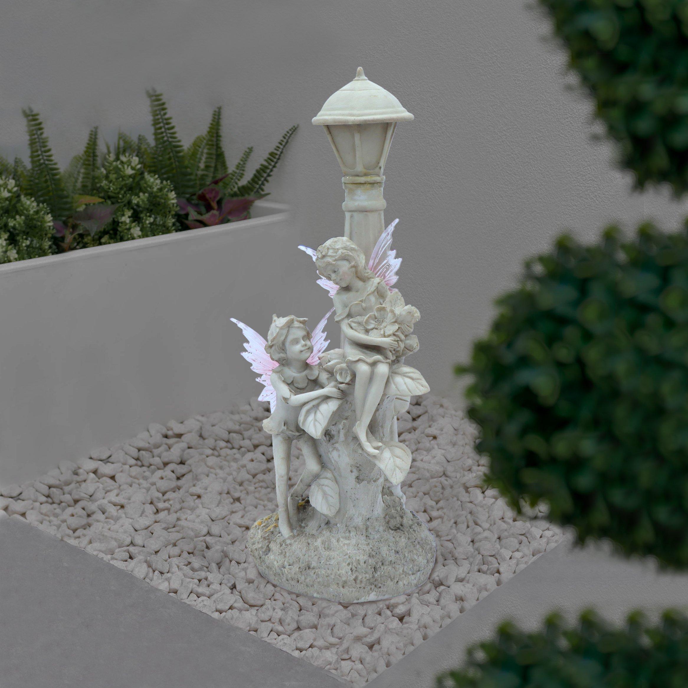 Stone - Streetwize - Solar Fairies Under Lamp Post - 3