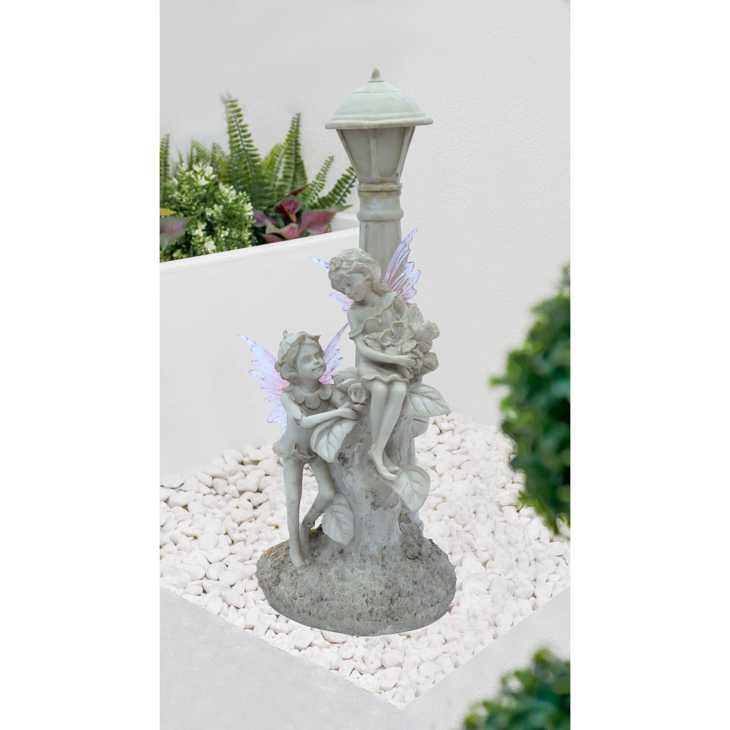 Stone - Streetwize - Solar Fairies Under Lamp Post - 4