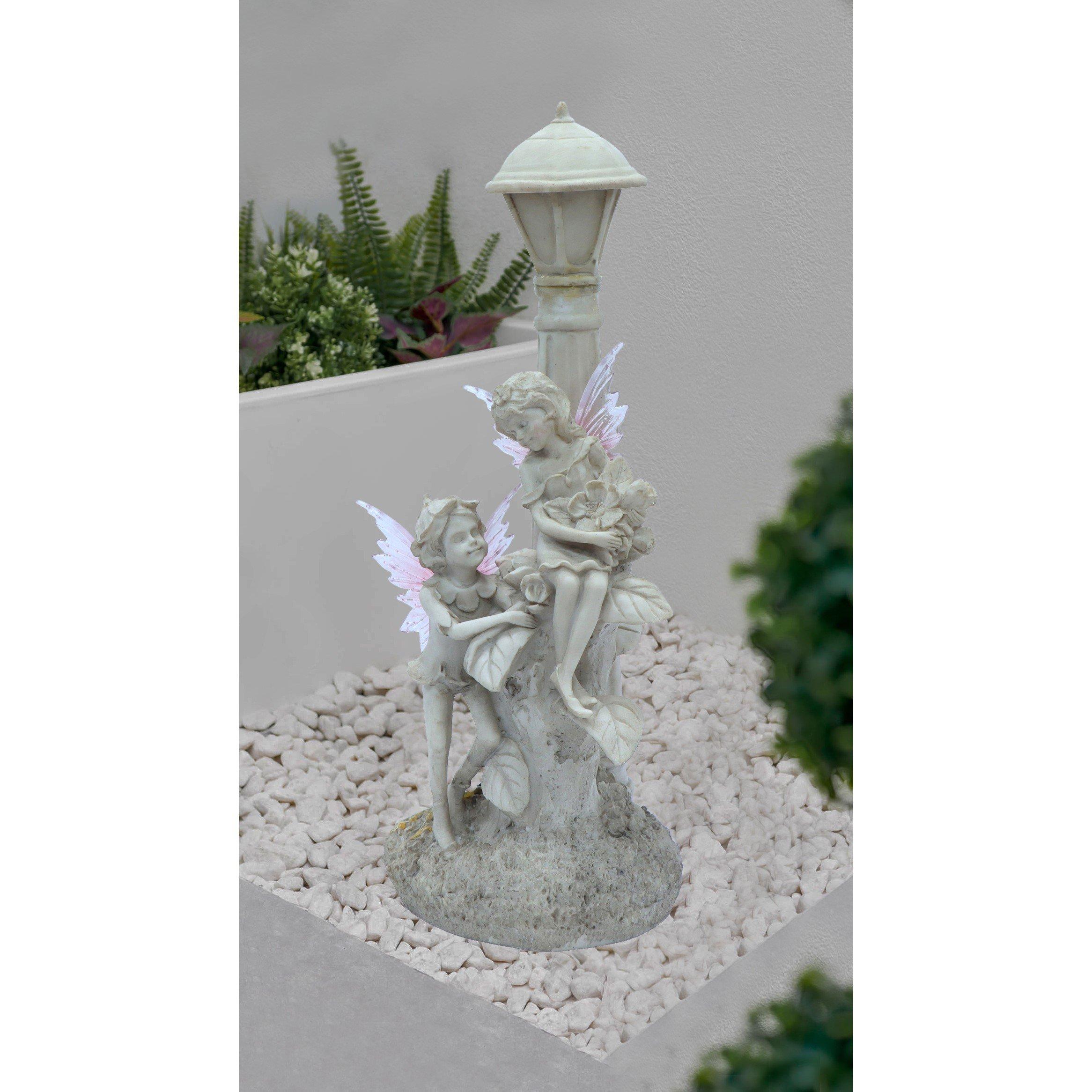 Stone - Streetwize - Solar Fairies Under Lamp Post - 5