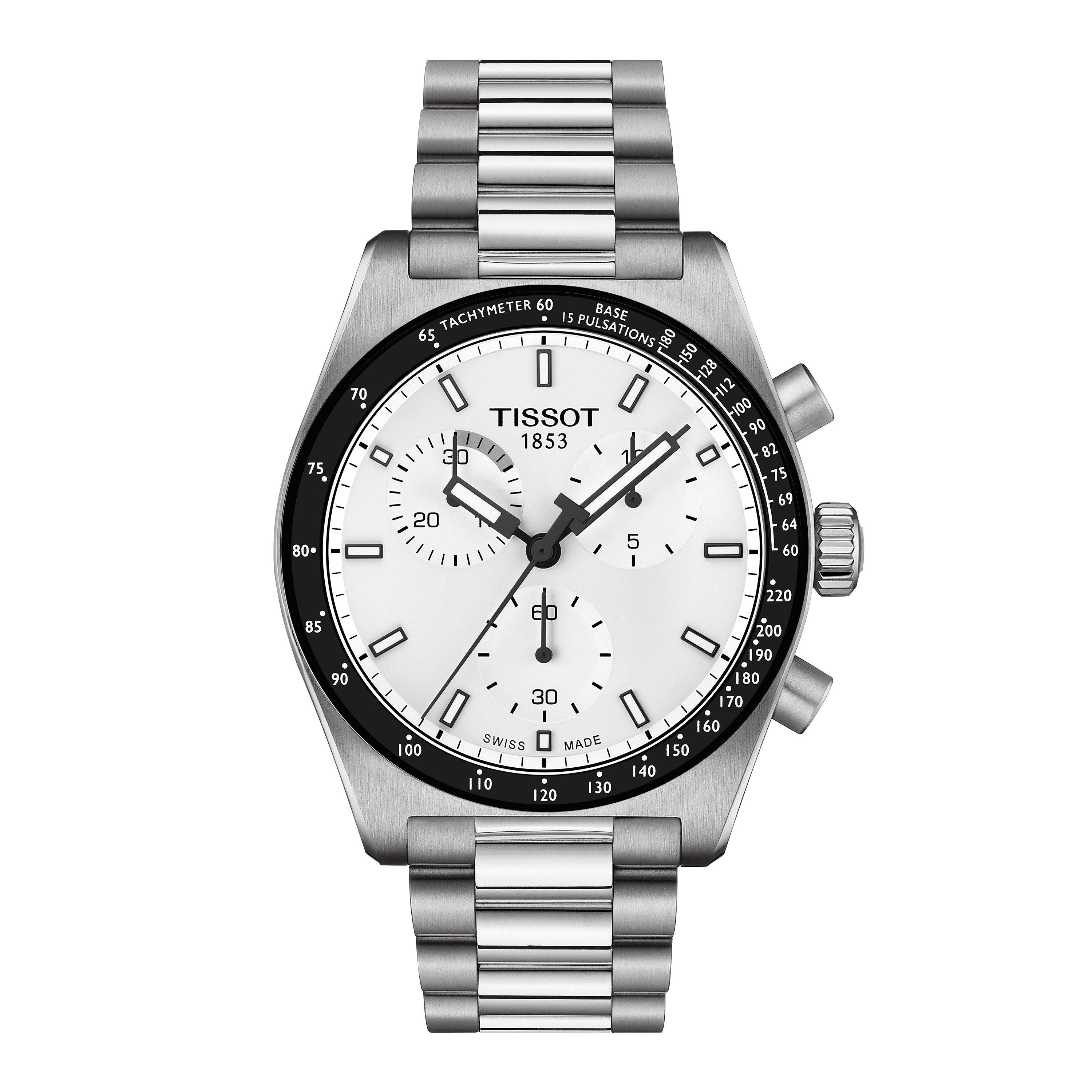 White/Steel - Tissot - PRS516 Watch - 1