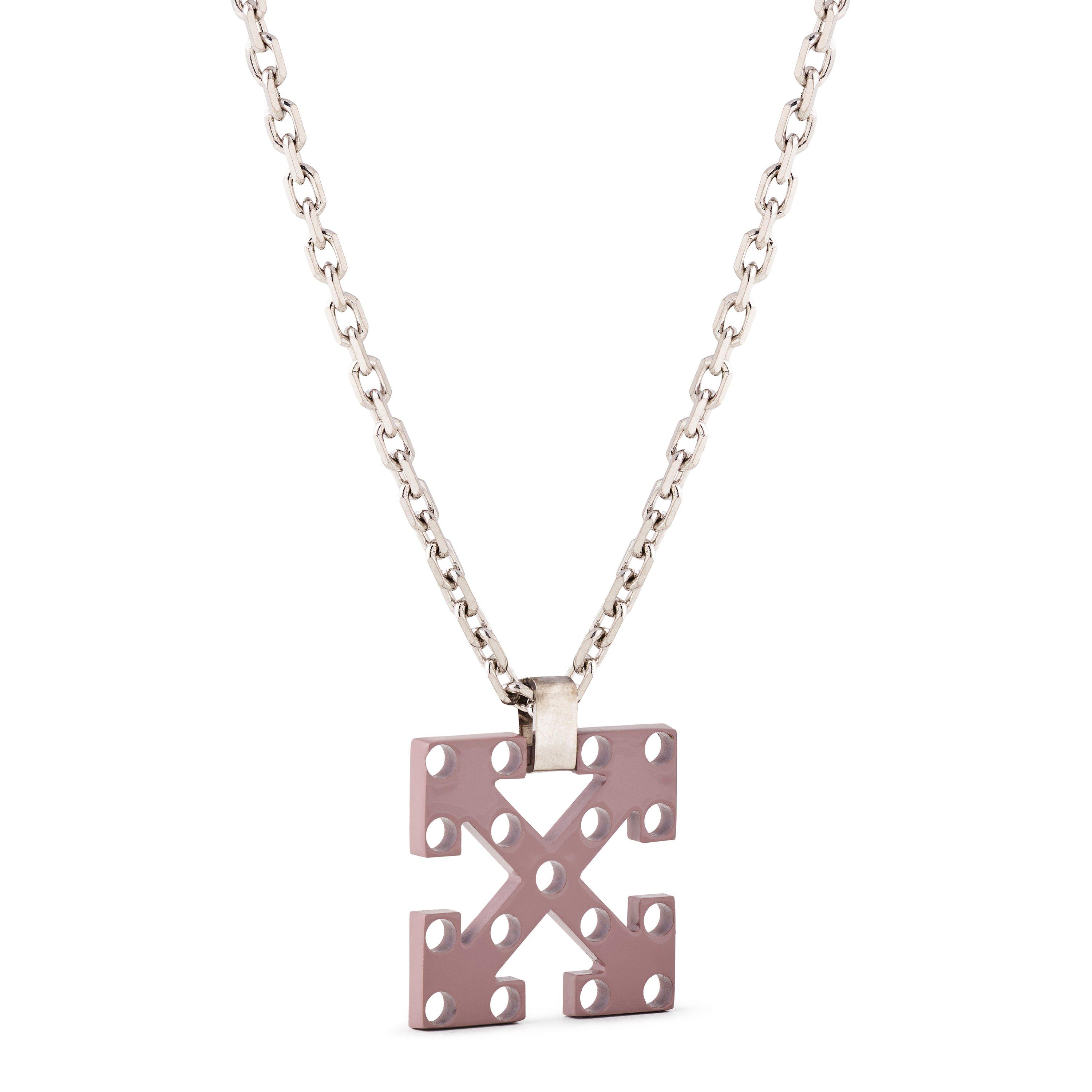 Off-White Arrow Necklace シルバー O/S Off-White™ - Textured Arrow Necklace | HBX