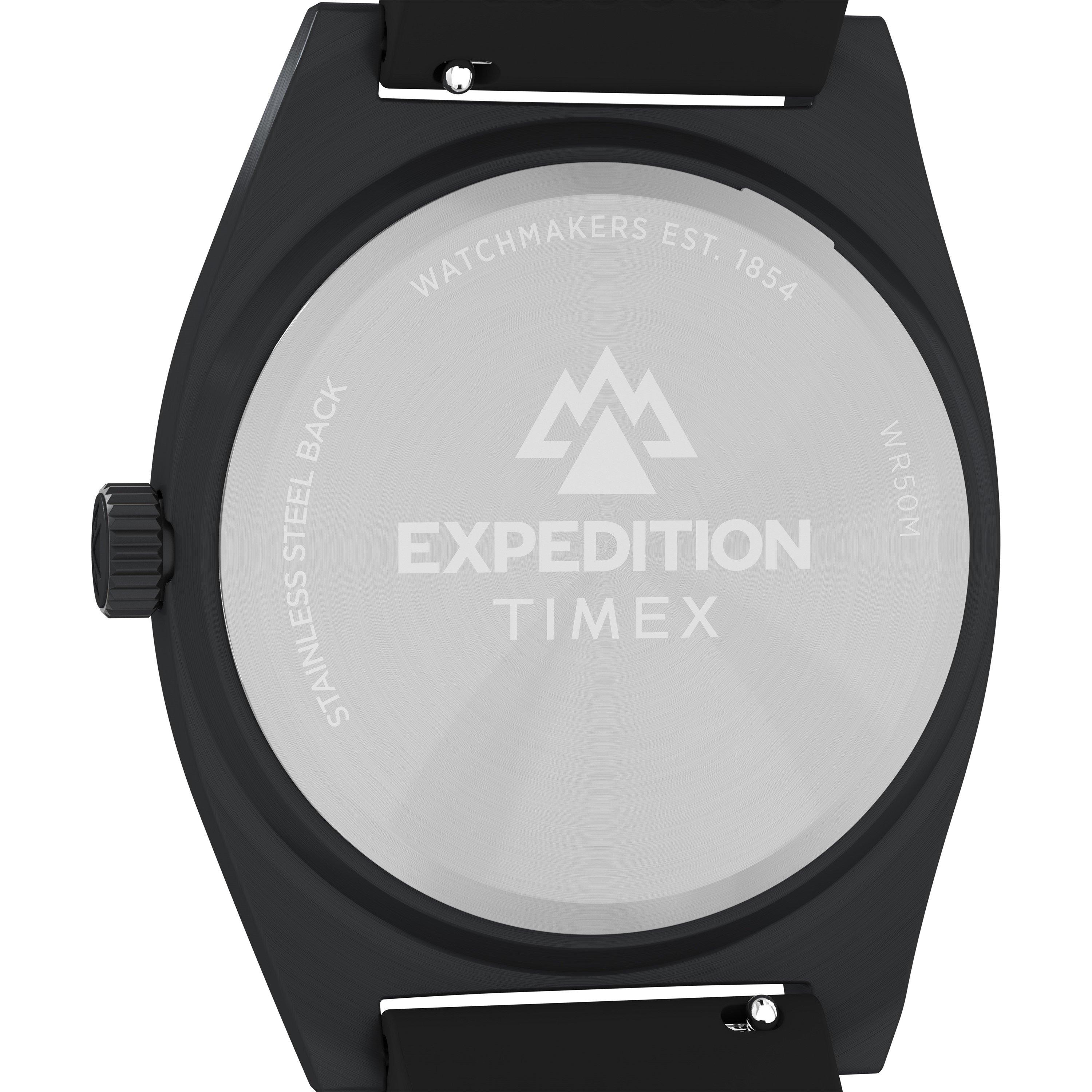 Black/IP Black - Timex - Men's Expedition Analogue Quartz Watch - 6