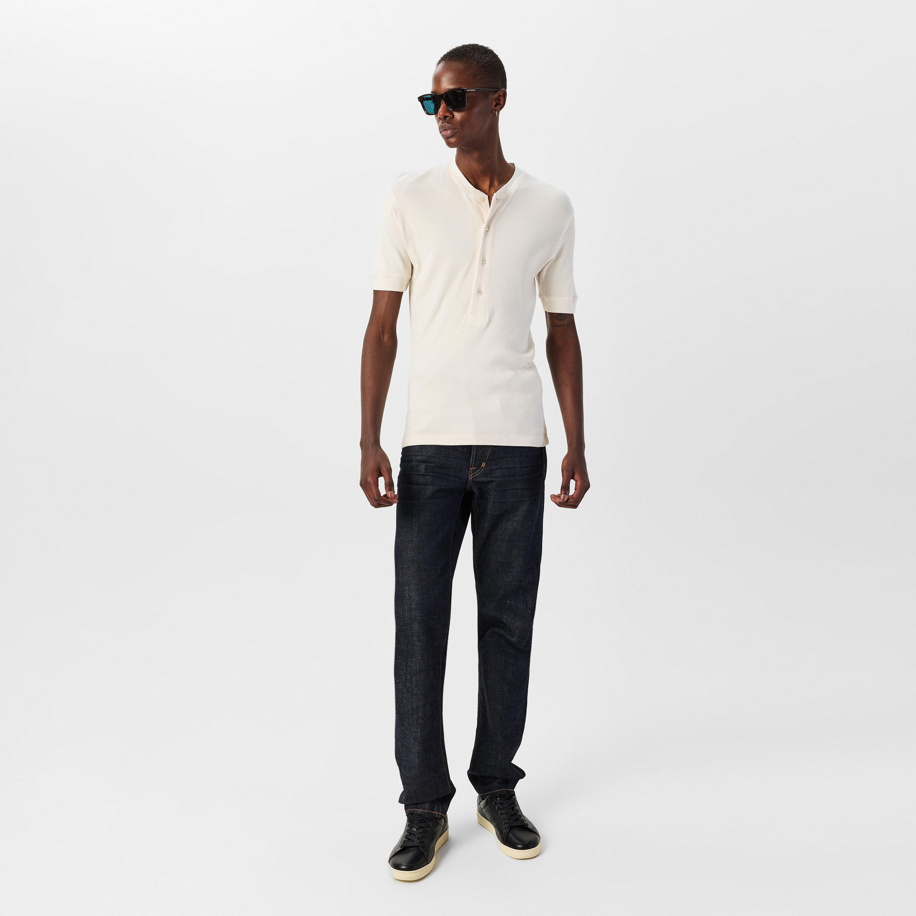 Red Havana - Tom Ford - Men's Barron Square Sunglasses - 5
