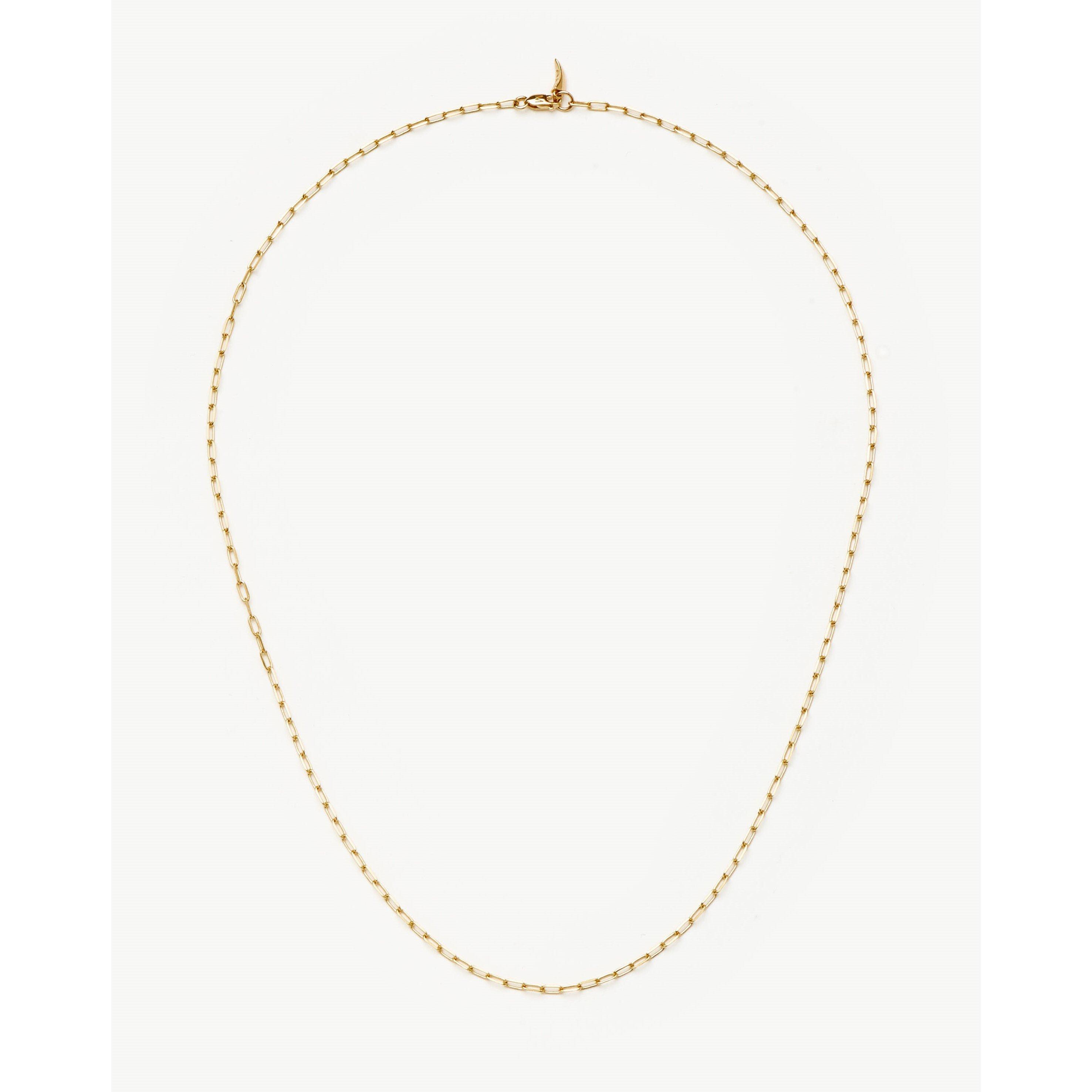 Gold - Missoma - Classic Paperclip Chain Necklace - 4