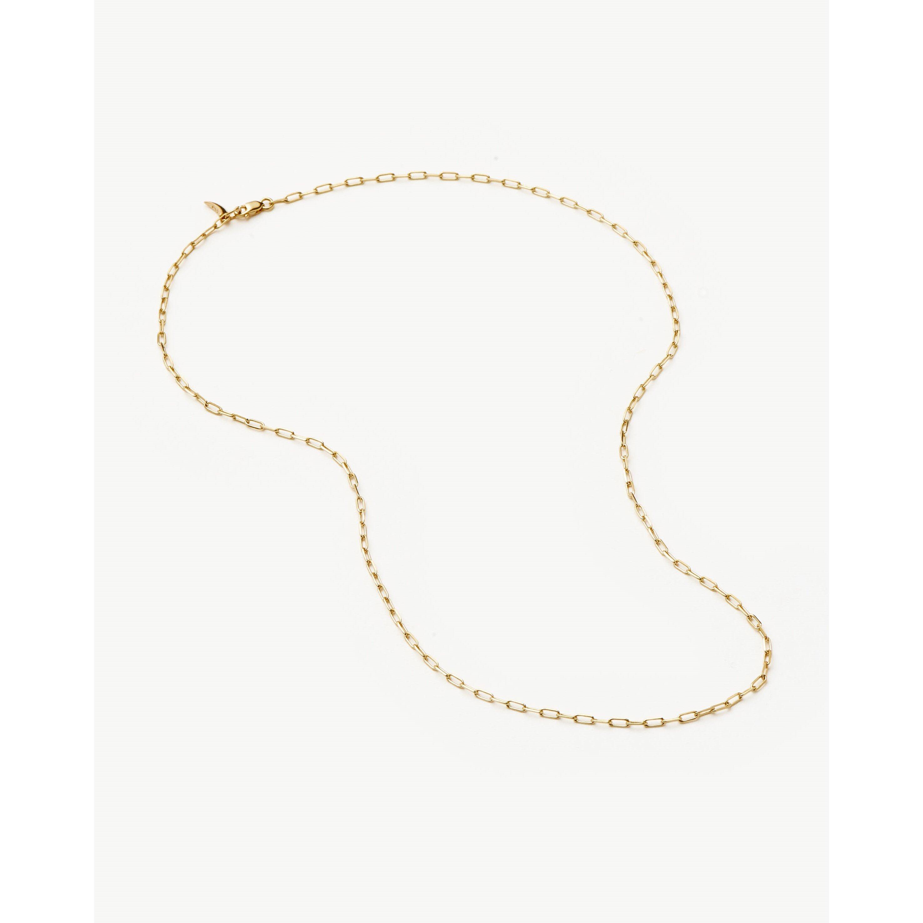 Gold - Missoma - Classic Paperclip Chain Necklace - 8
