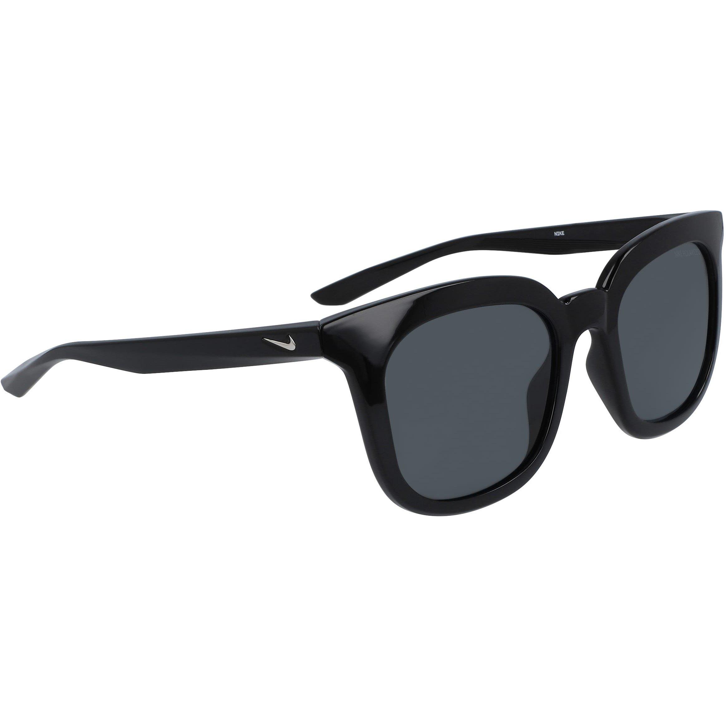 ShnyBlk/Slv/Gry - Nike - Myriad Square Sunglasses - 1