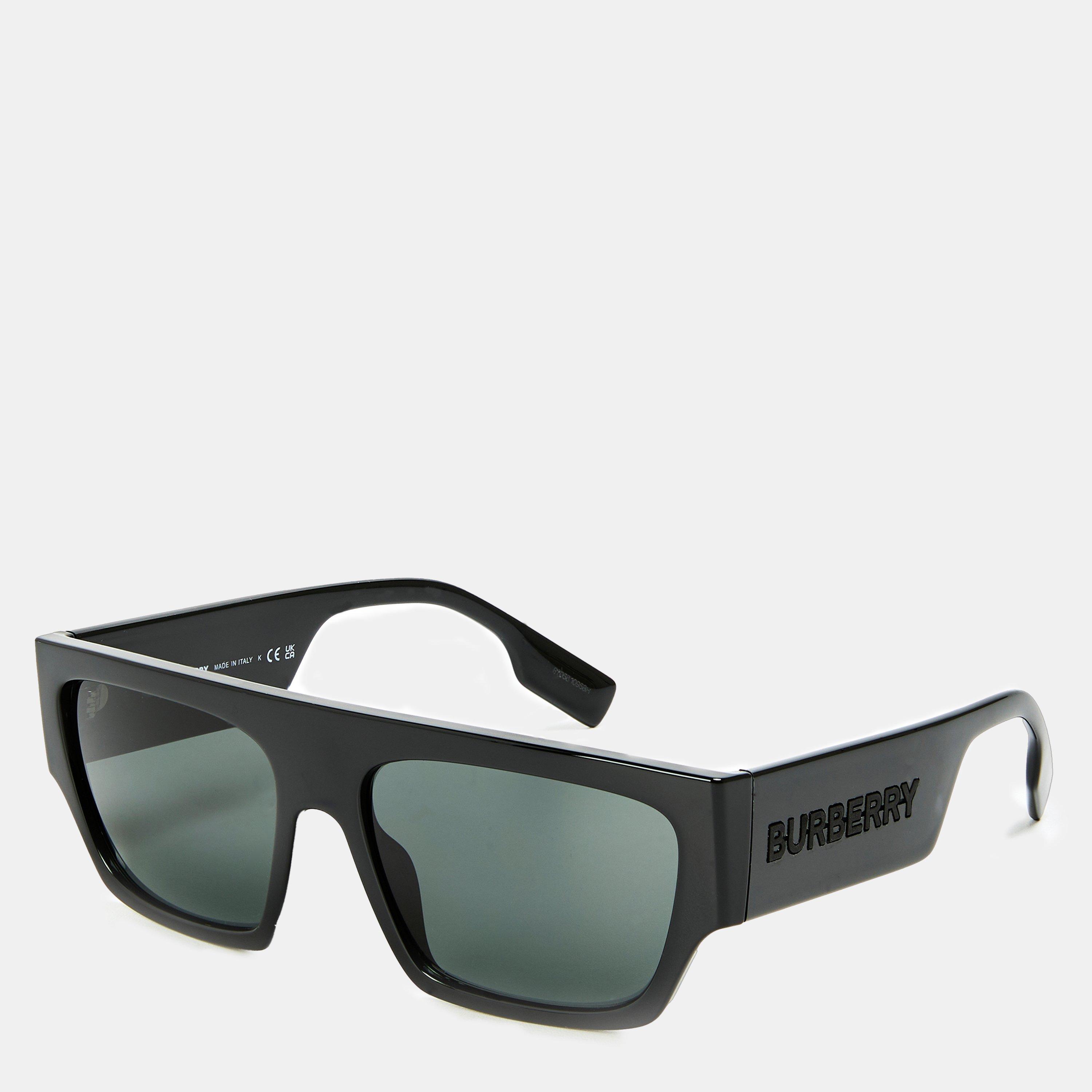 Black - Burberry - Square Sunglasses, Square Design - 1