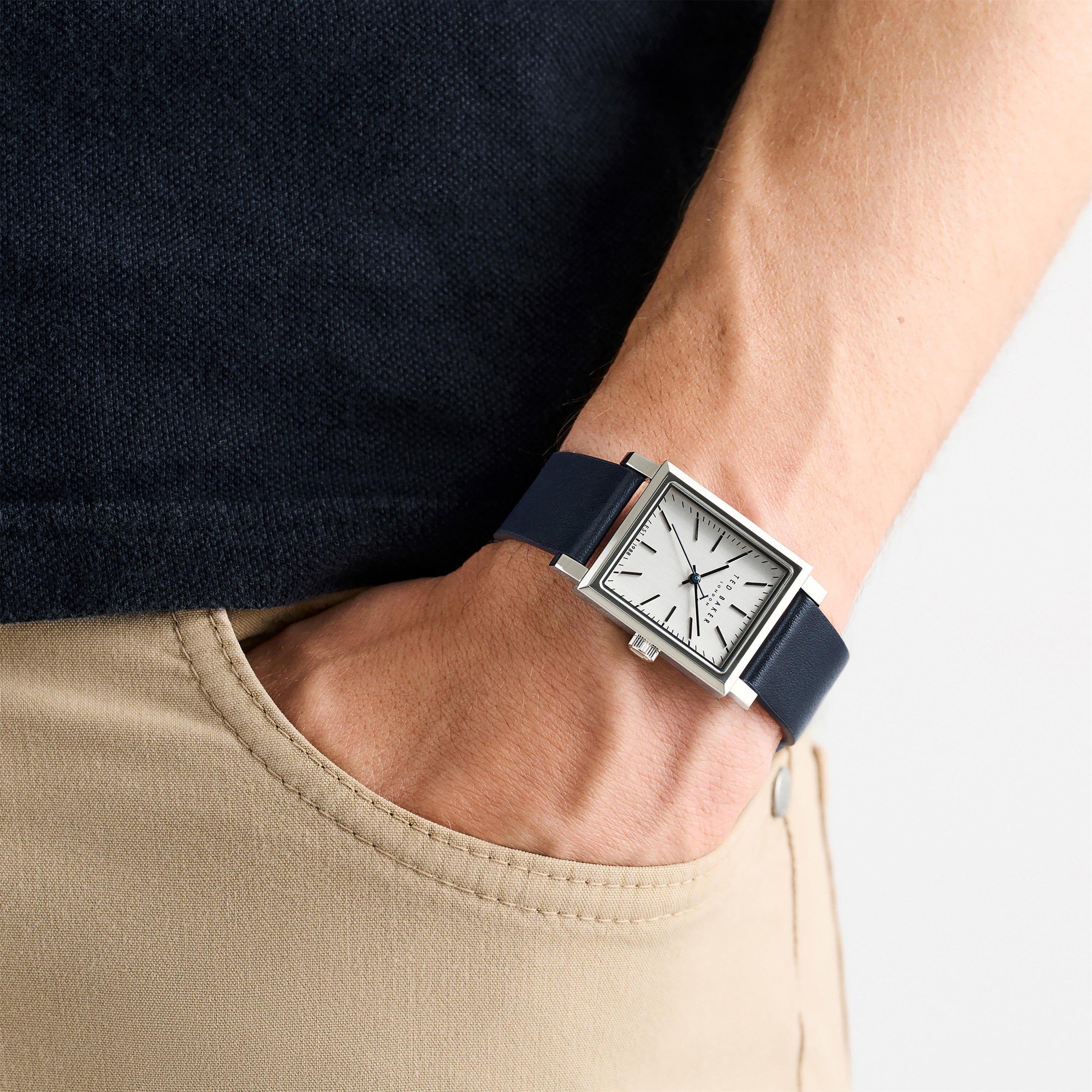 Branco/Prateado - Ted Baker - Men's Analogue Quartz Watch - 2